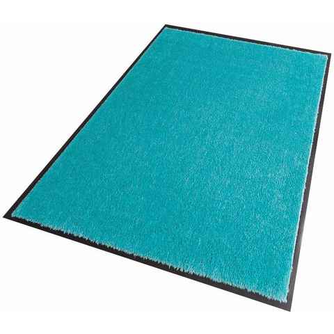 Teppich Deko Soft, HANSE Home, rechteckig, Höhe: 7 mm, waschbar, Unifarben Design, Rutschfest,Robust, Pflegeleicht, Saugfähig