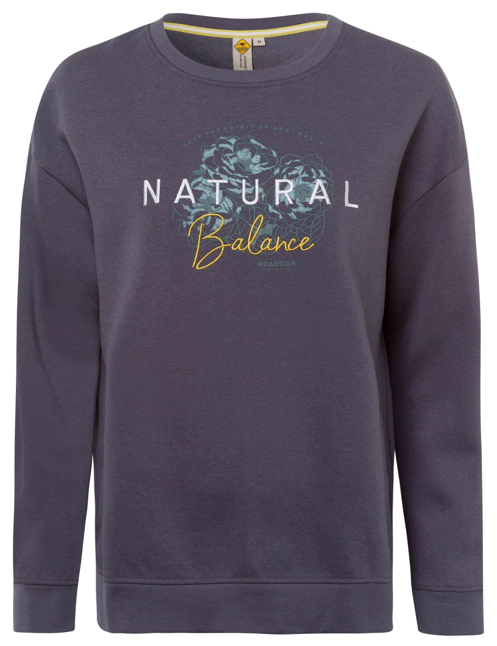 ROADSIGN australia Sweatshirt Natural Balance (1, 1-tlg., 1) mit Frontstickerei