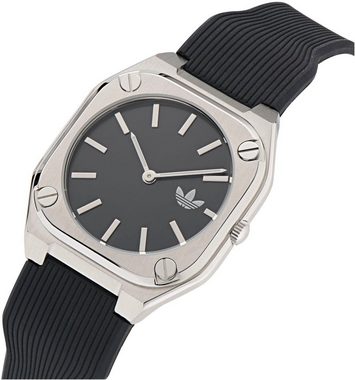 adidas Originals Quarzuhr CITY TECH THIN, Armbanduhr, Damenuhr, Herrenuhr