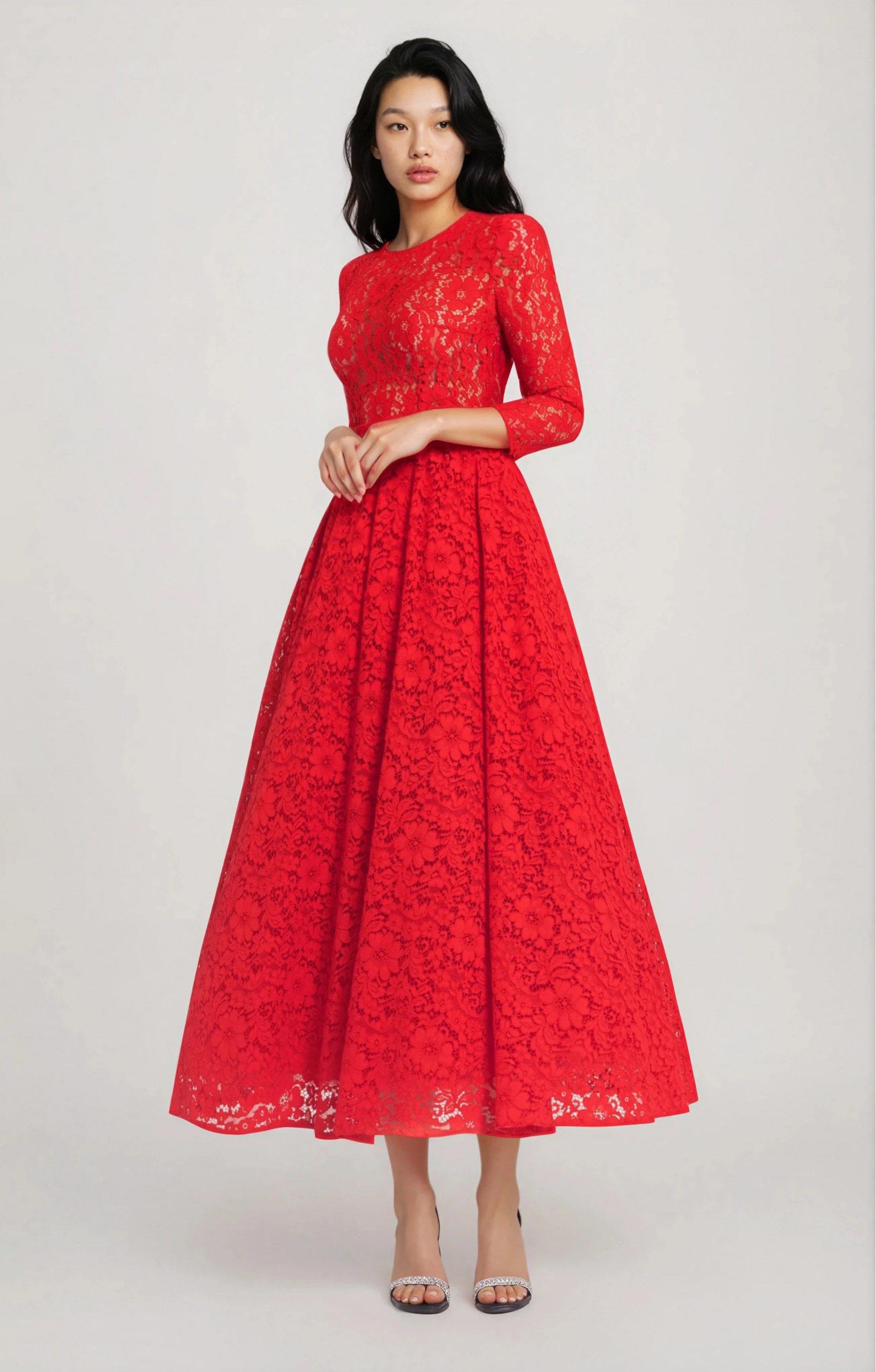 MATSOUR'I Cocktailkleid Vicktoria Spitze
