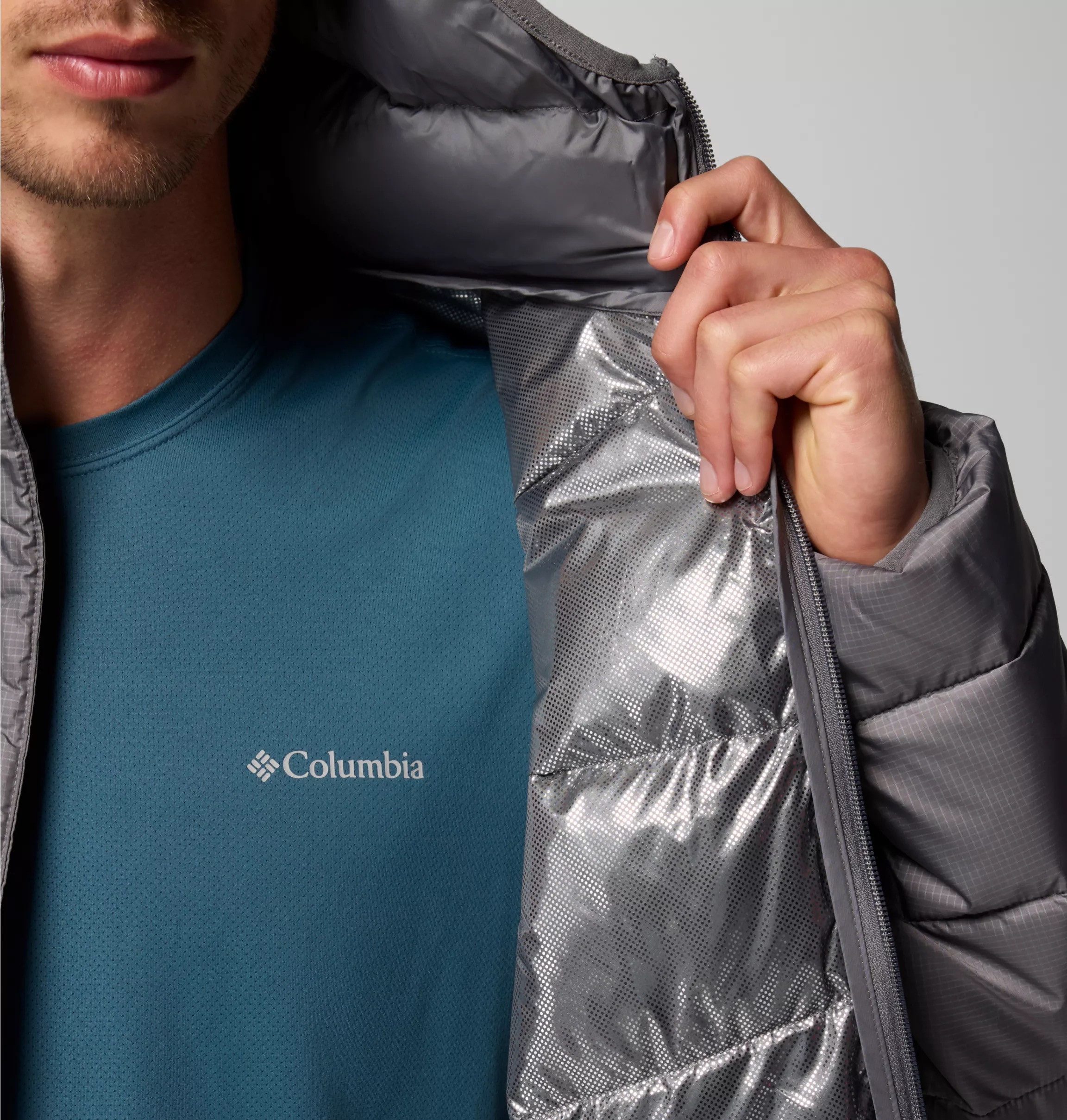 Columbia Winterjacke Fivemile Butte II Hooded Jacket mit wasserabweisendem und windabweisendem Obermaterial