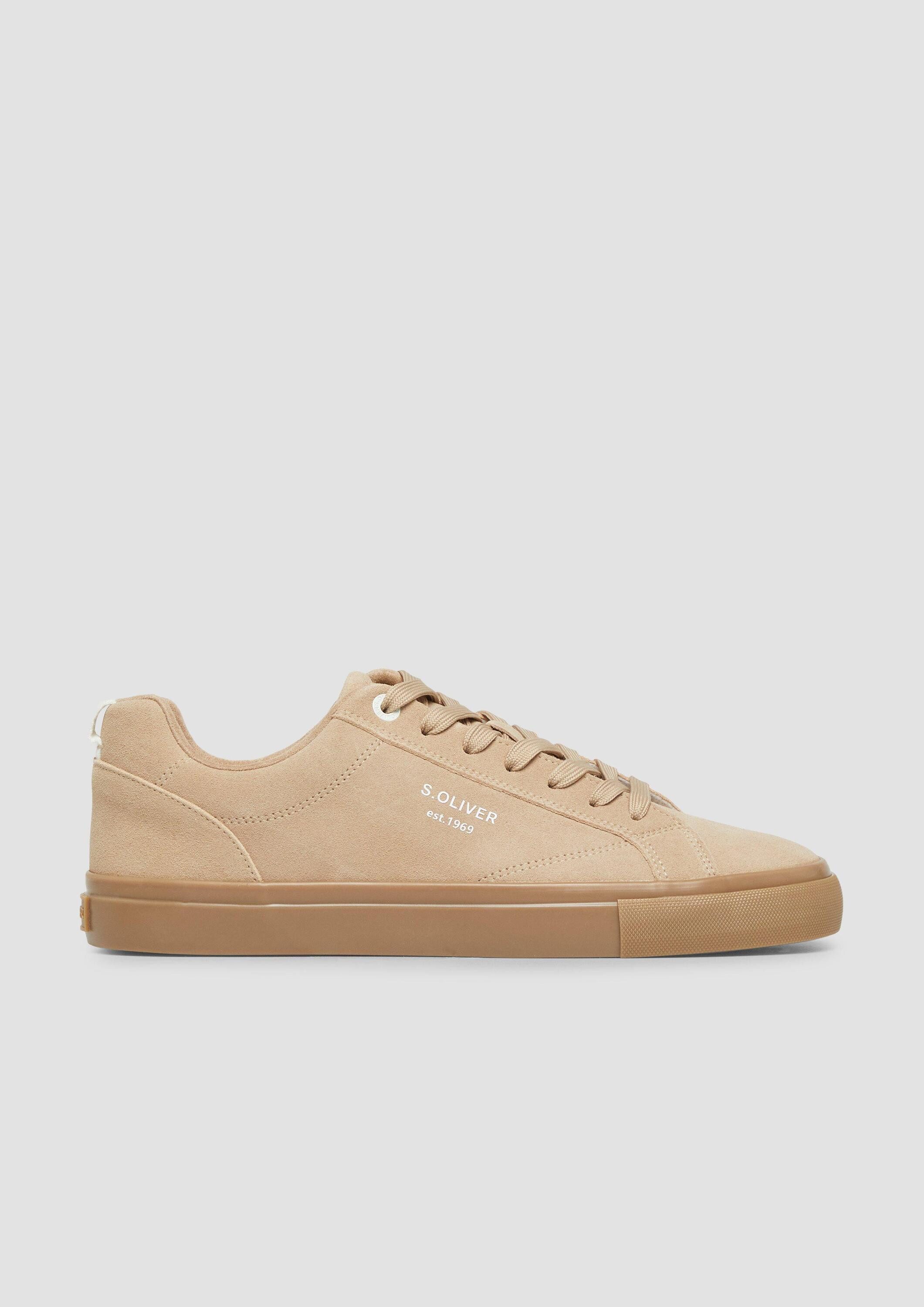s.Oliver Sneakers Sneaker Leder-Sneaker mit Schnürung