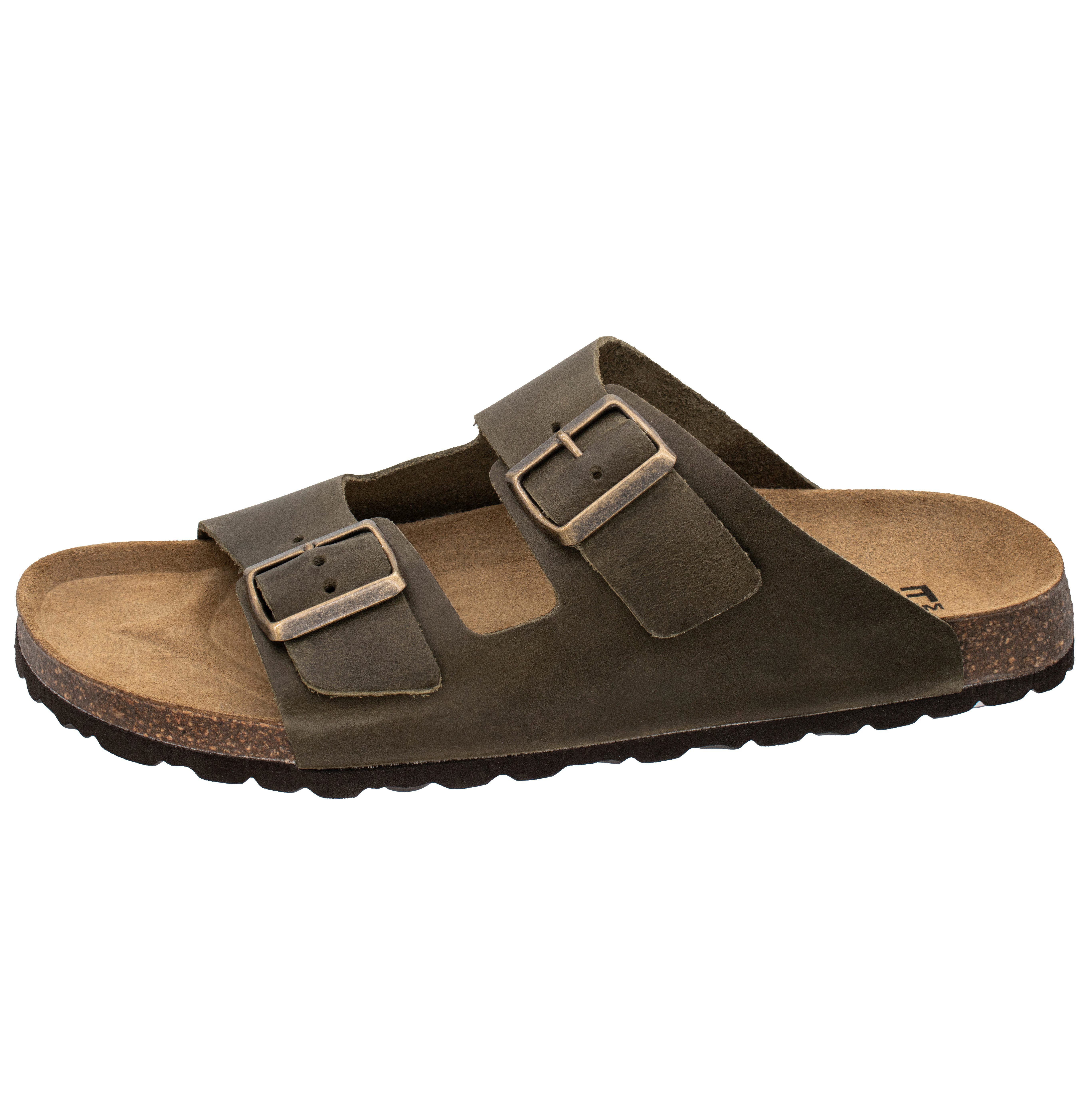 Fischer-Markenschuh Adrian Pantolette aus Nappaleder, Lederfutter, ergonomi günstig online kaufen