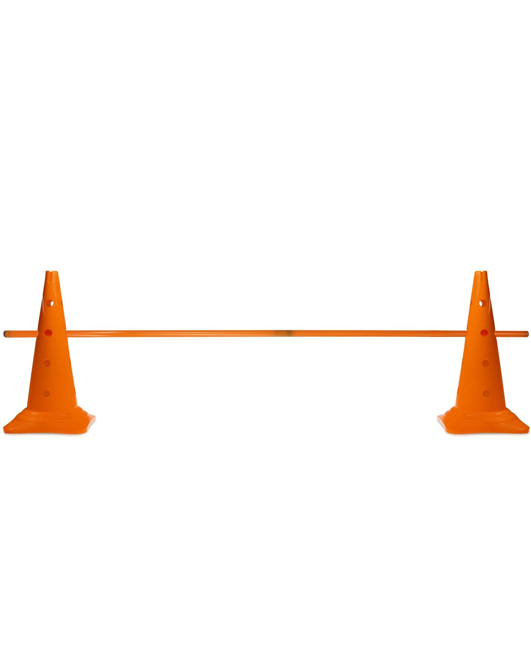 Superhund Hürde Kegelhürde 50 & Stange 180 Farbe Orange