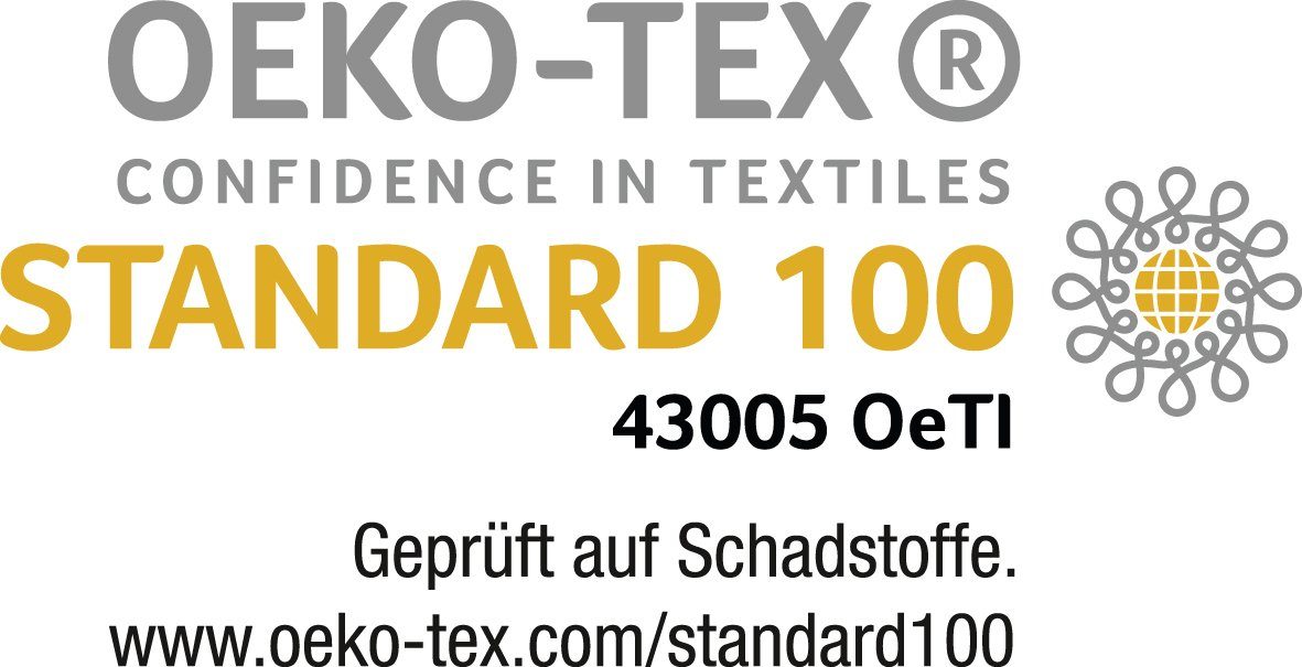 100% Schlafkomfort Medisan Exklusiv, & Baumwoll-Satin Kopfkissen Dinkelkissen, Bezug: fan Dinkel, Füllung: Sleep Care