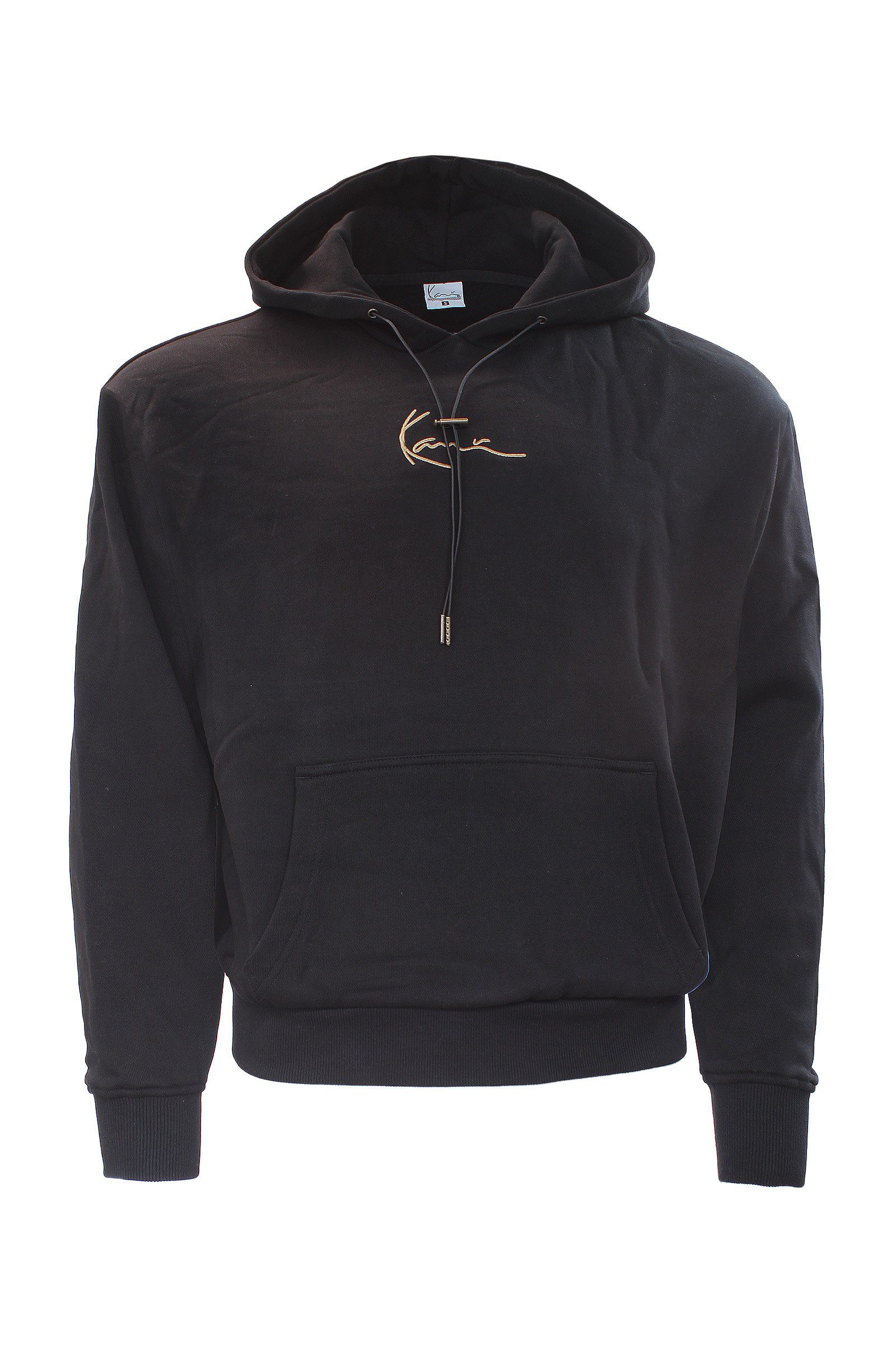 Karl Kani Kapuzenpullover Karl Kani Herren Small Signature OS Heavy Sweat Hoodie Black