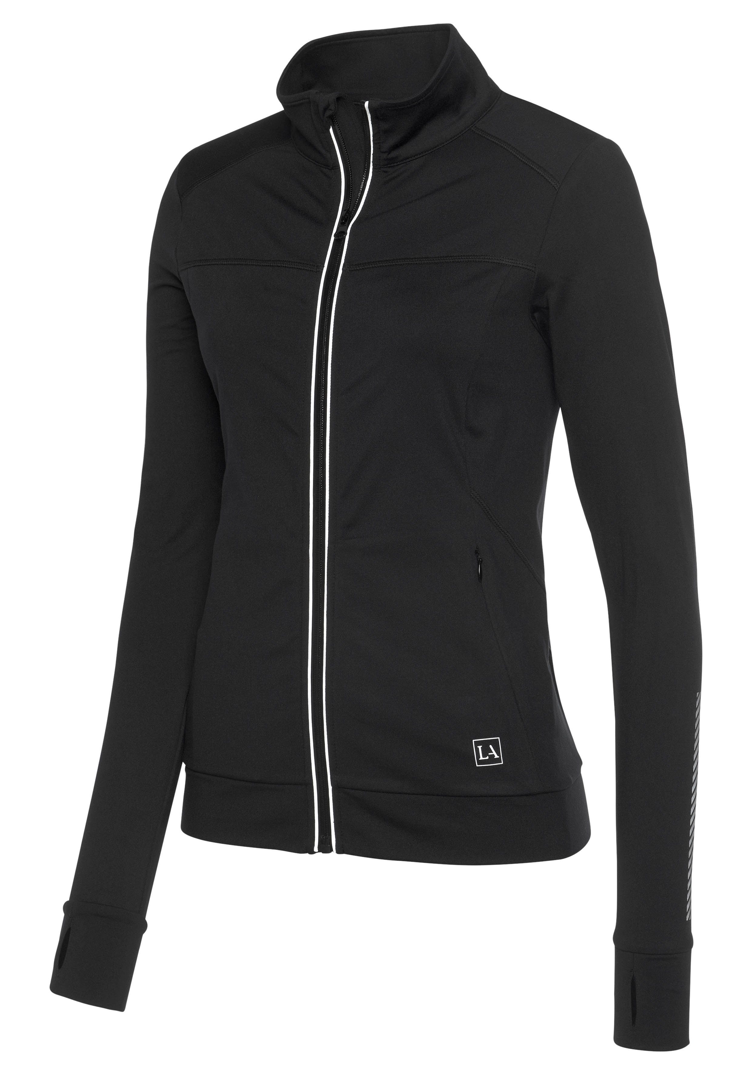 LASCANA ACTIVE Laufjacke Thermo mit reflektierenden Details