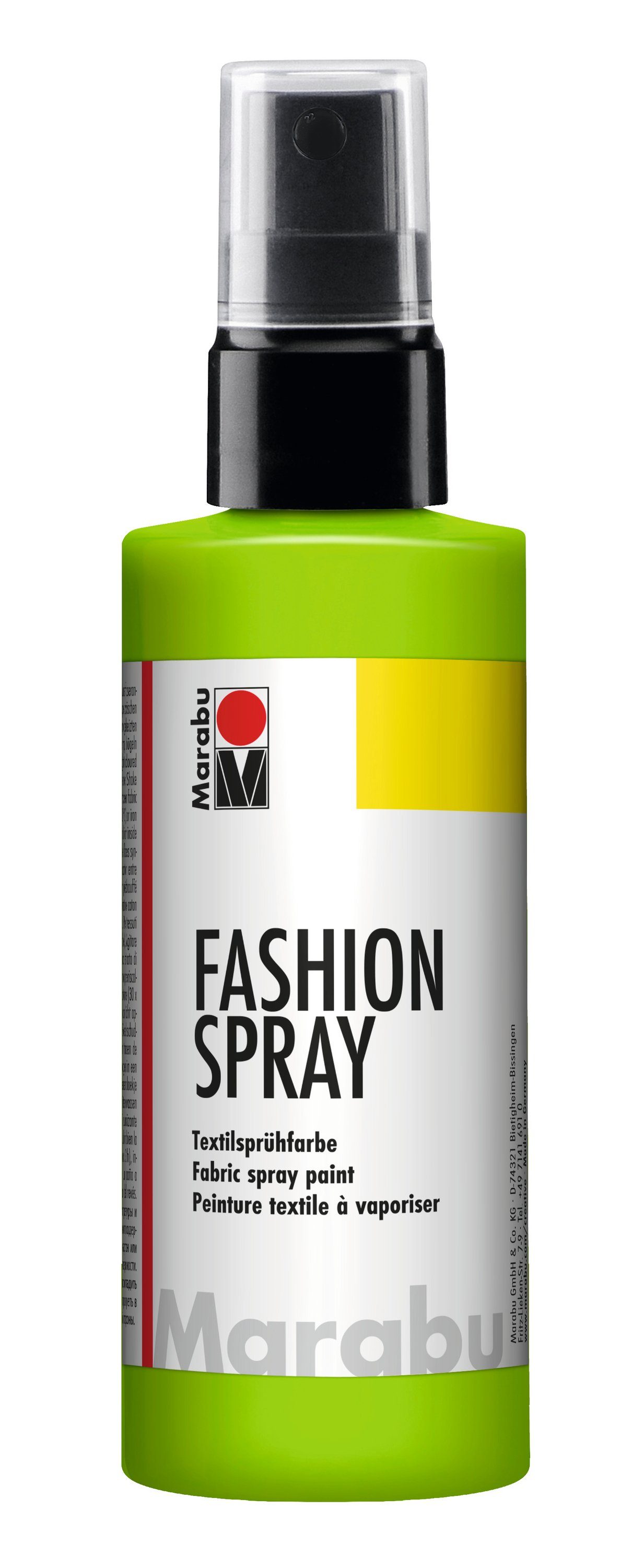 100 Stoffmalfarbe Marabu ml Fashion-Spray, Reseda