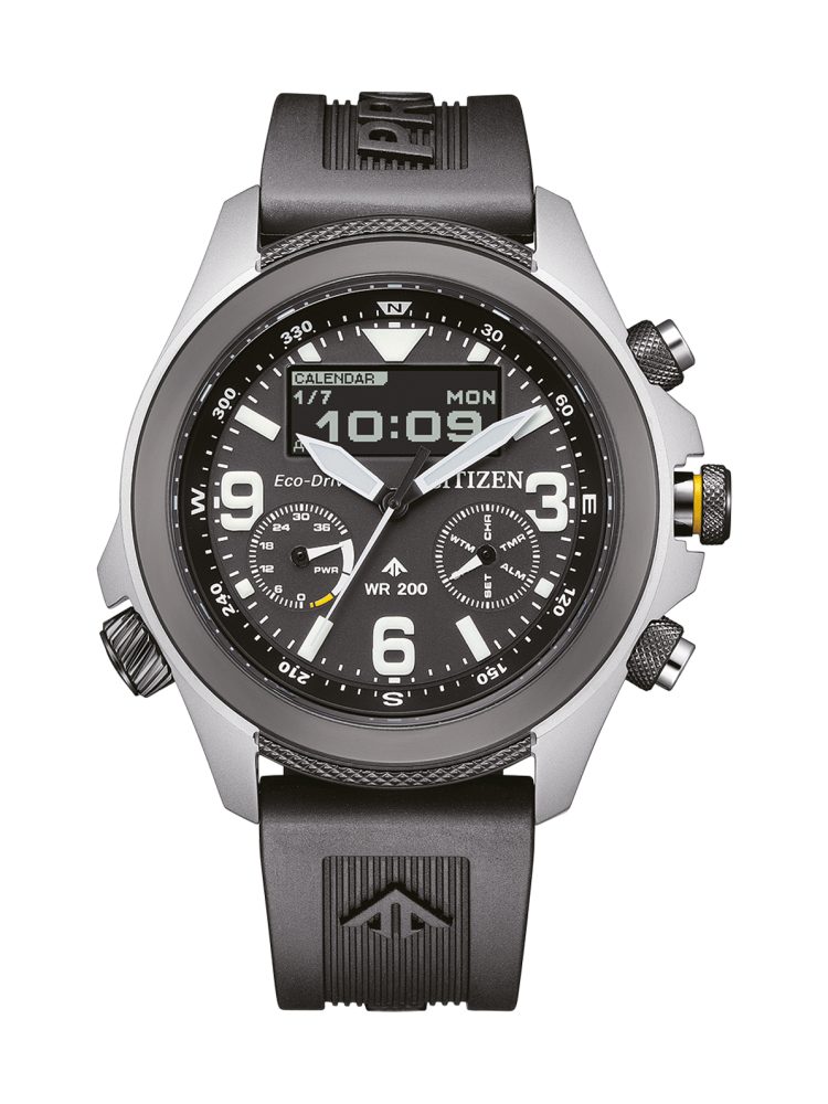 Quarzuhr Citizen Promaster Land 'Eco-Drive Technologie' JV1007-07E