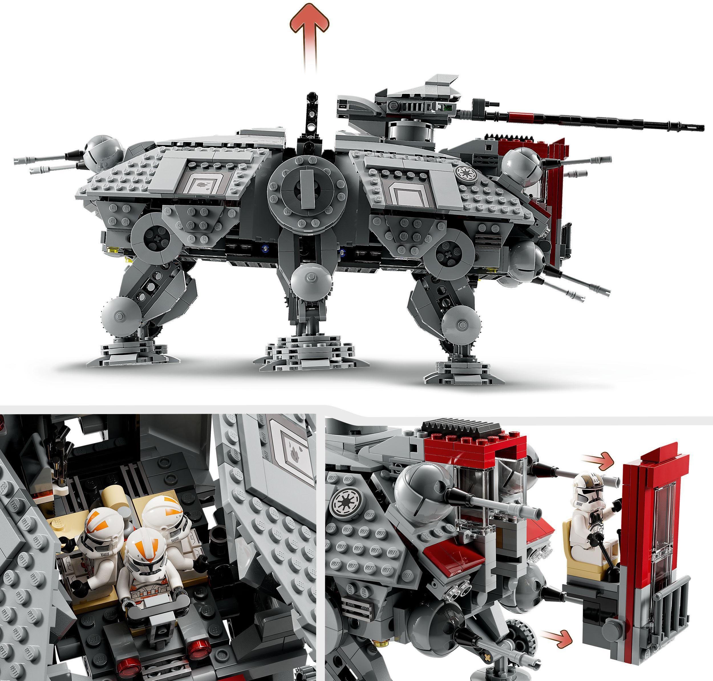 LEGO® AT-TE Walker (75337), LEGO® Star Wars™ Konstruktionsspielsteine, (1082 St), Made in Europe