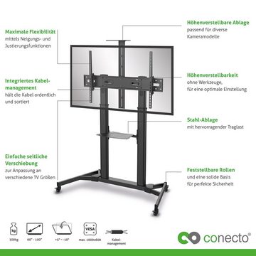 conecto conecto LM-FS03B Professional TV-Ständer Standfuß für Flachbildschirm TV-Ständer