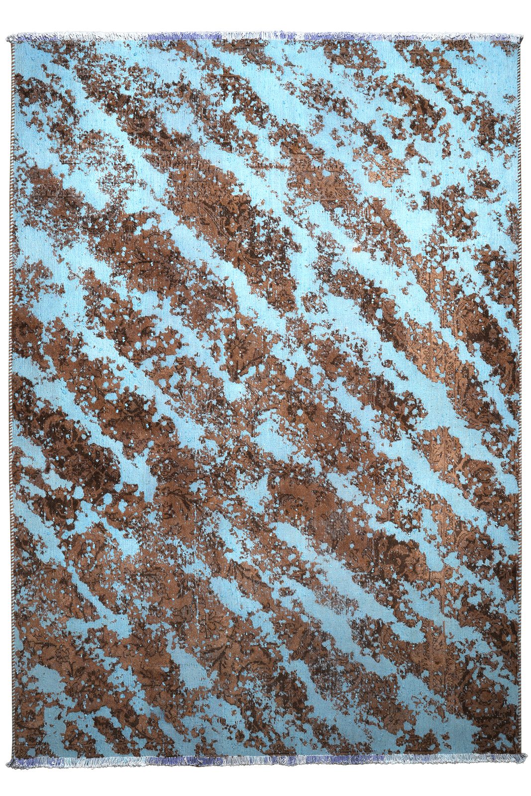 Looma Teppich Vintage 243x171cm, rechteckig, Höhe: 6 mm, Vintage, Schurwolle, Unikat