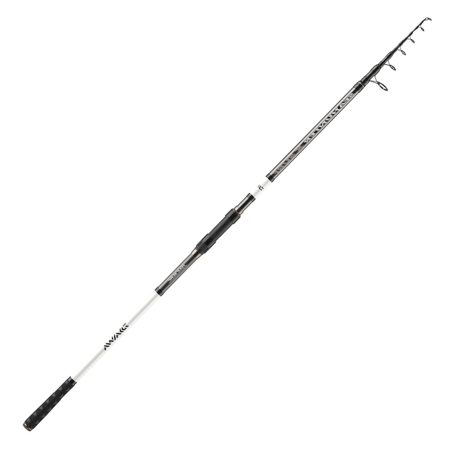 Daiwa Reiserute, (6-tlg), Daiwa Seahunter X Tele Surf 3.90m 60-180g Teleskop-Brandungsrute