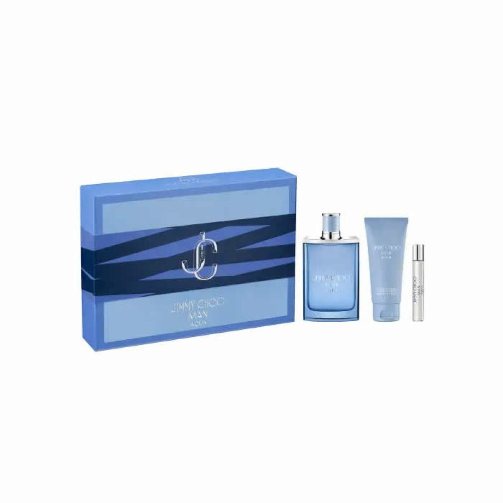 JIMMY CHOO Eau de Toilette Man Aqua Eau De Toilette Spray 100ml Set 3 Artikel