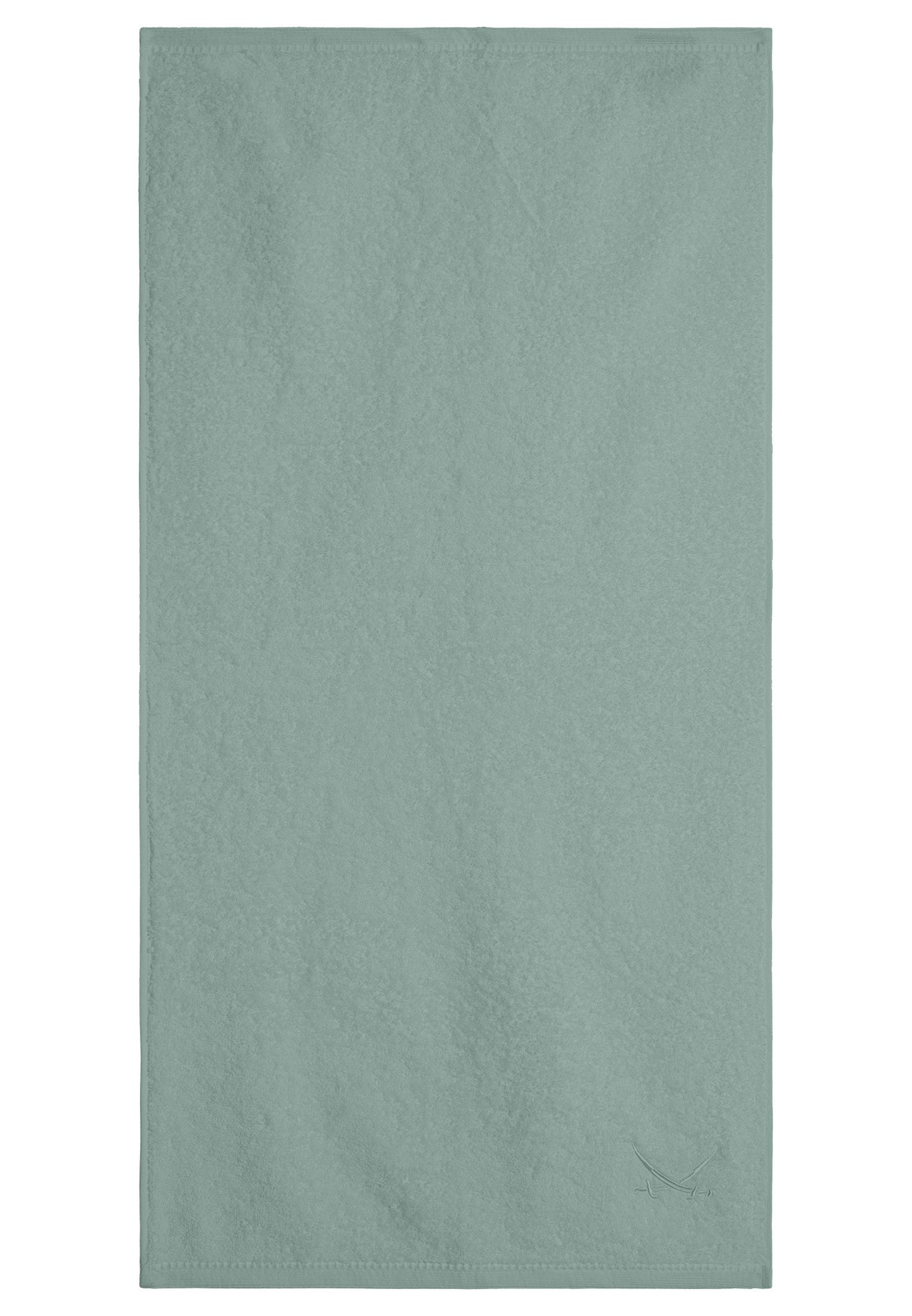 Sansibar Sylt Badetuch Badetuch, Saunatuch „Classic“, 90x180 cm, hochwertiger Sansibar Säbel-Stickerei, hautfreundlich, pflegeleicht
