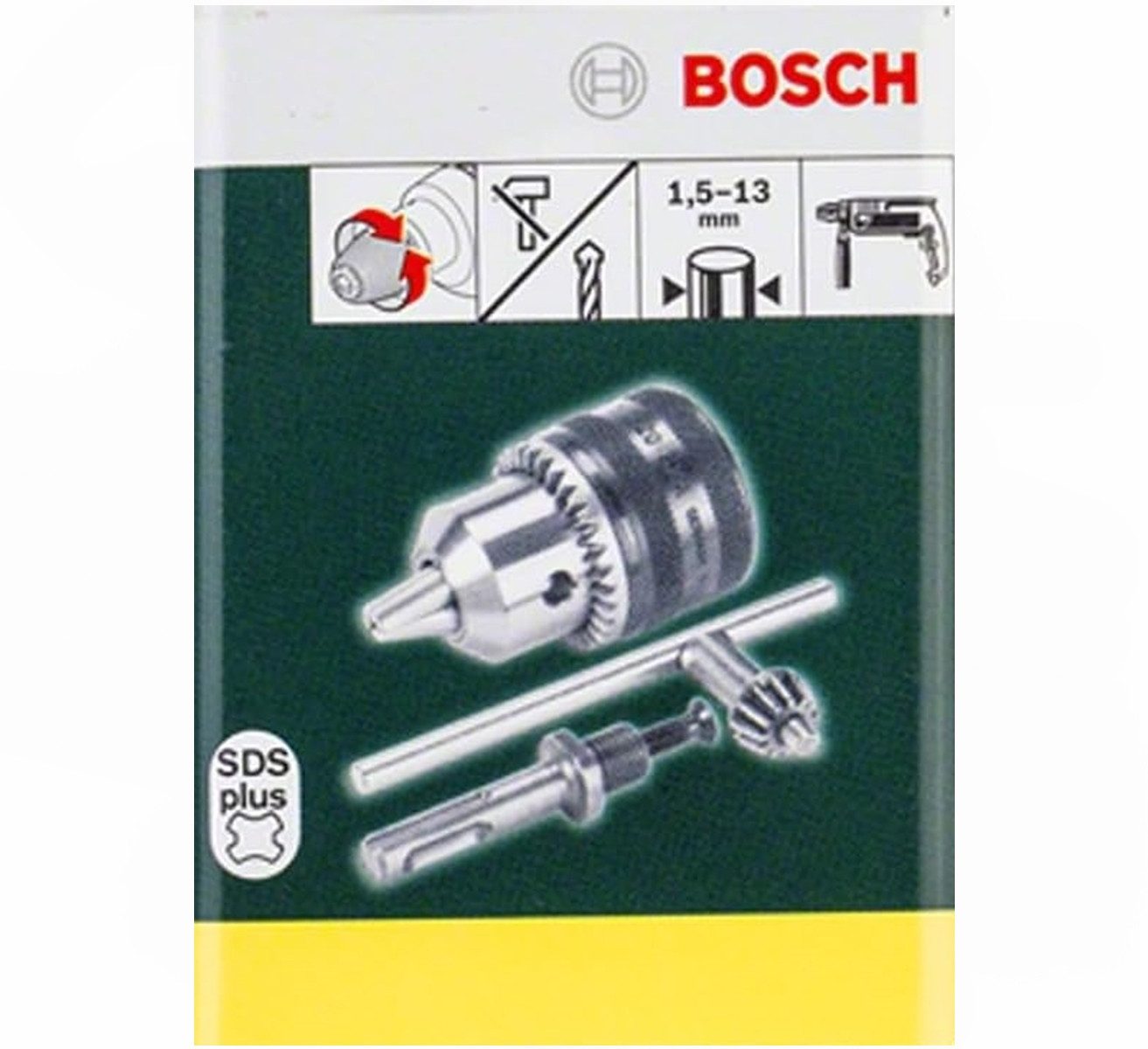 Zahnkranzbohrfutter Bosch Zahnkranzbohrfutter SDS-plus-Adapter Spannbereich:1,5 - 13 mm)