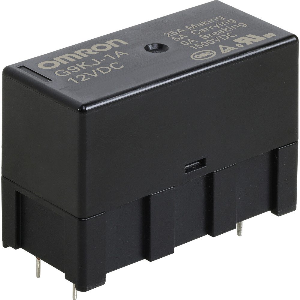 Omron Zeitrelais Omron G9KJ-1A DC24 Hochleistungs-Printrelais 24 V/DC 25 A 1 Schließer, (G9KJ-1A DC24)