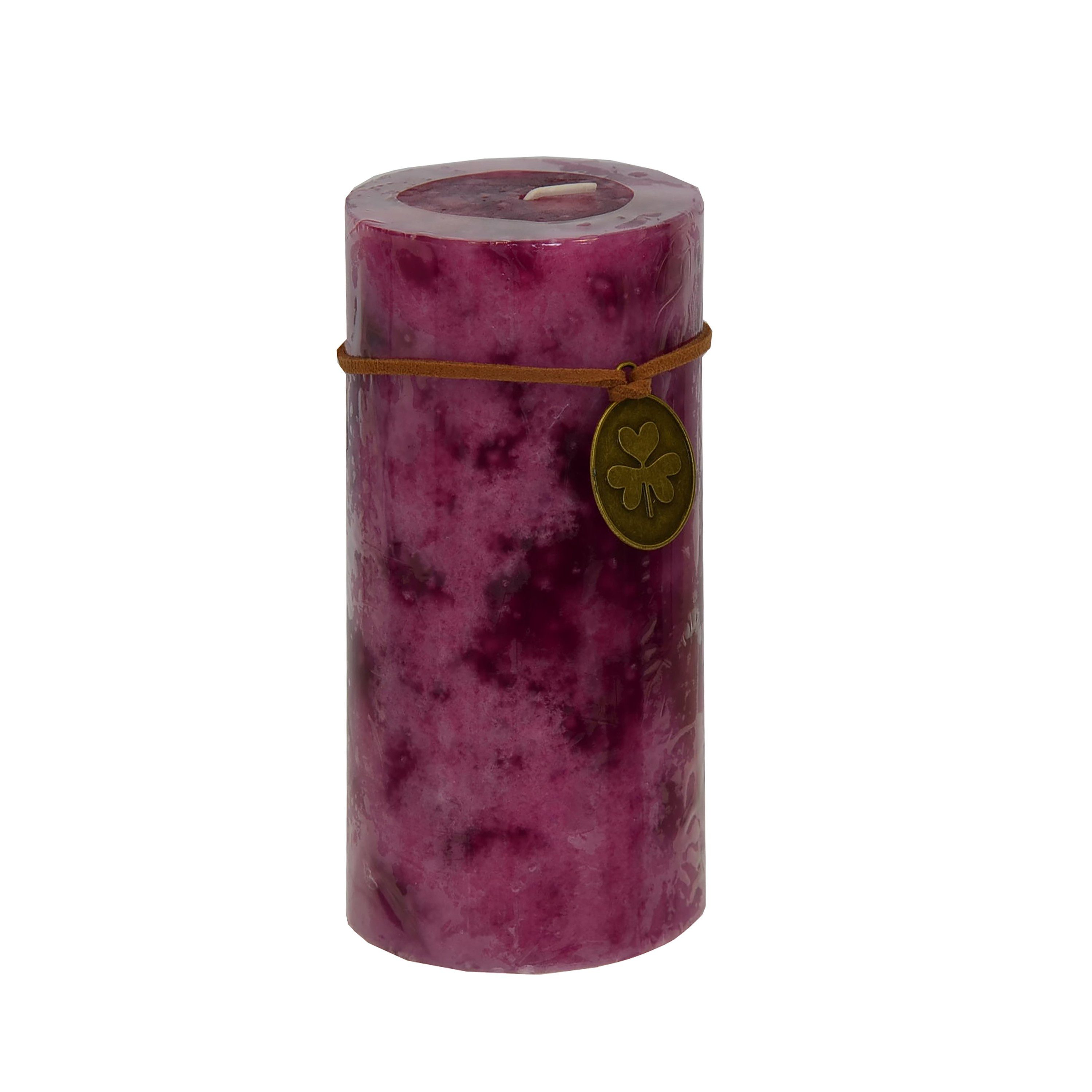 B&S Stumpenkerze Trendkerze mauve durchgefärbt 13 günstig online kaufen