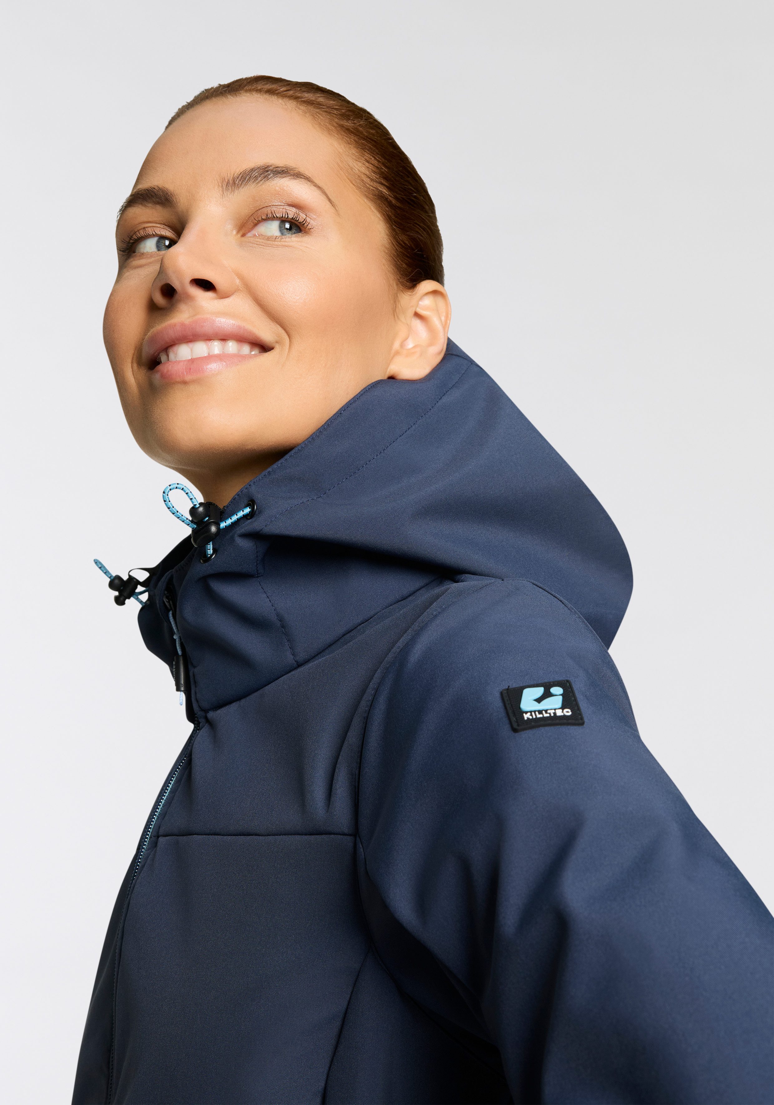 Killtec Softshelljacke aus Polyester, leichtes Gewicht