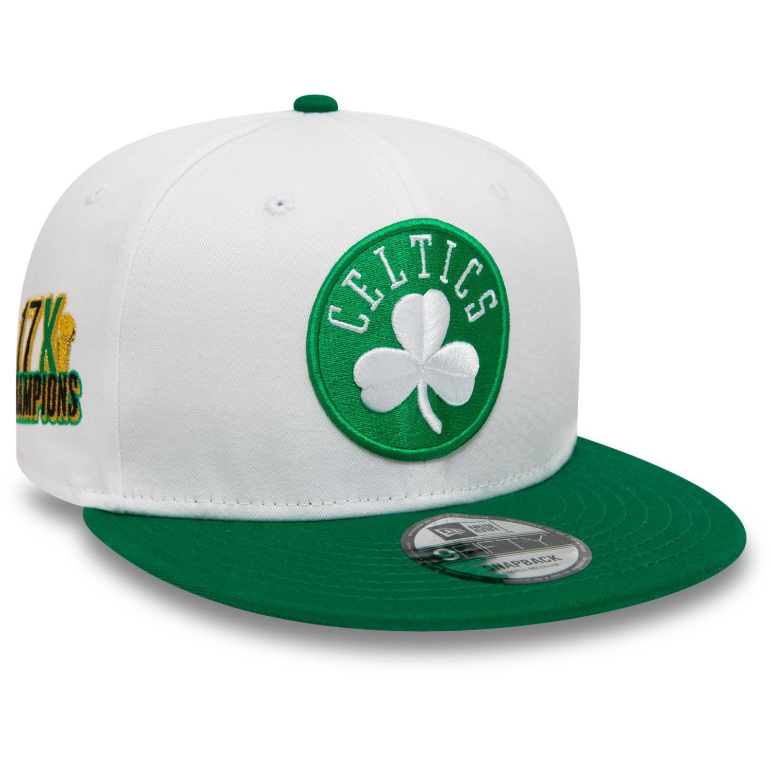 New Era Snapback Cap 9Fifty SIDE PATCH Boston Celtics
