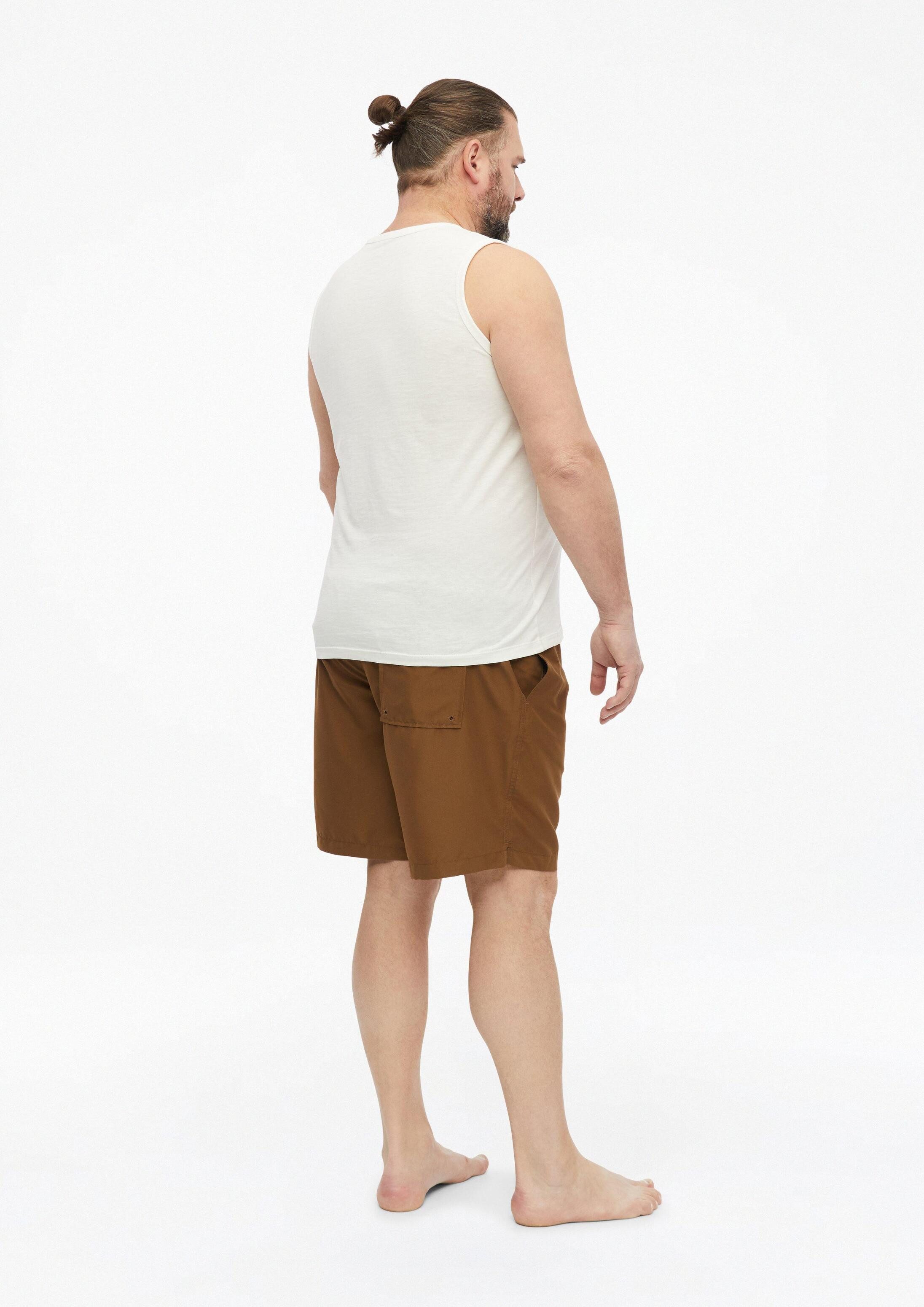 s.Oliver Badehose Badehose Badehose mit Print und Kordelzug