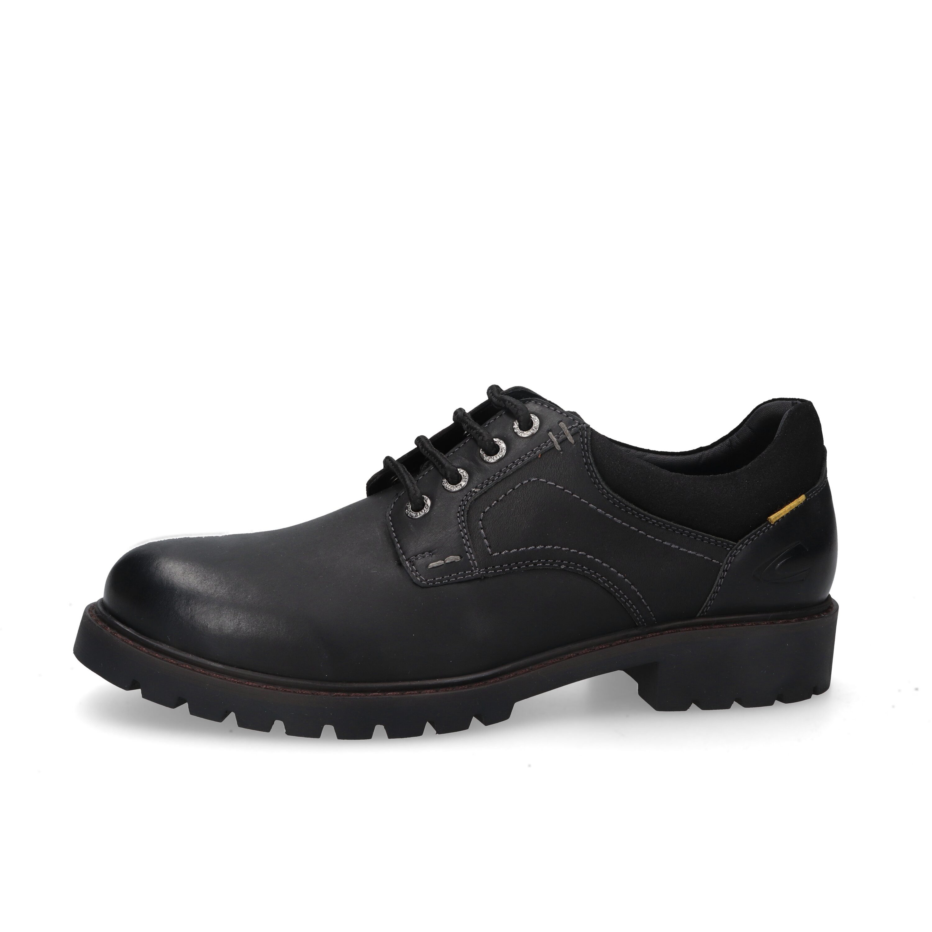 camel active Boots crazy horse SCHWARZ Schnürboots