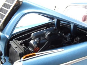 Sun Star Modellauto Mercedes 220 SE Coupe W128 1958 hellblau metallic Modellauto 1:18 Sun, Maßstab 1:18