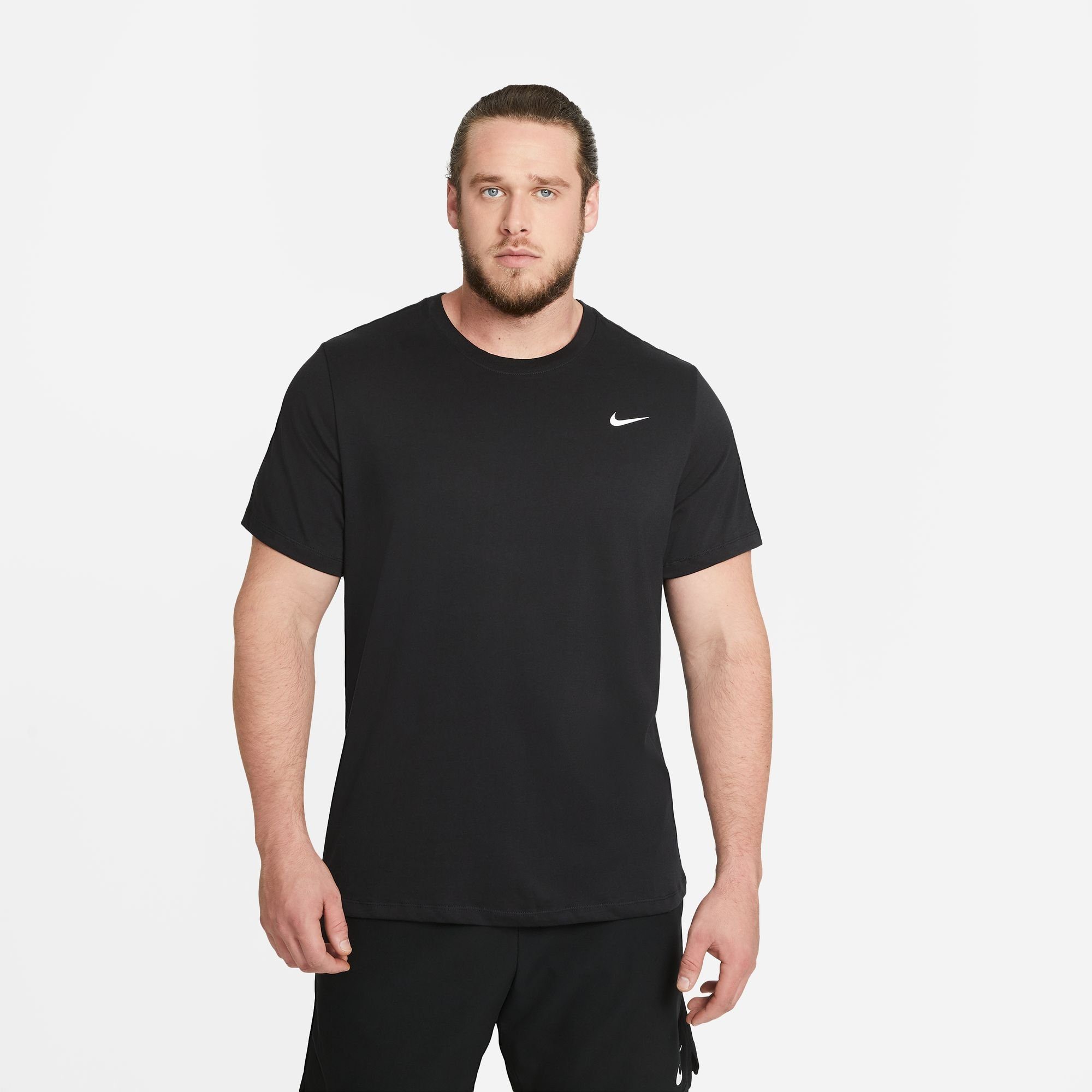 Nike T-Shirt Nike Dri-FIT Men's Fitness T-Shirt Kurzarm, Rundhalsausschnitt
