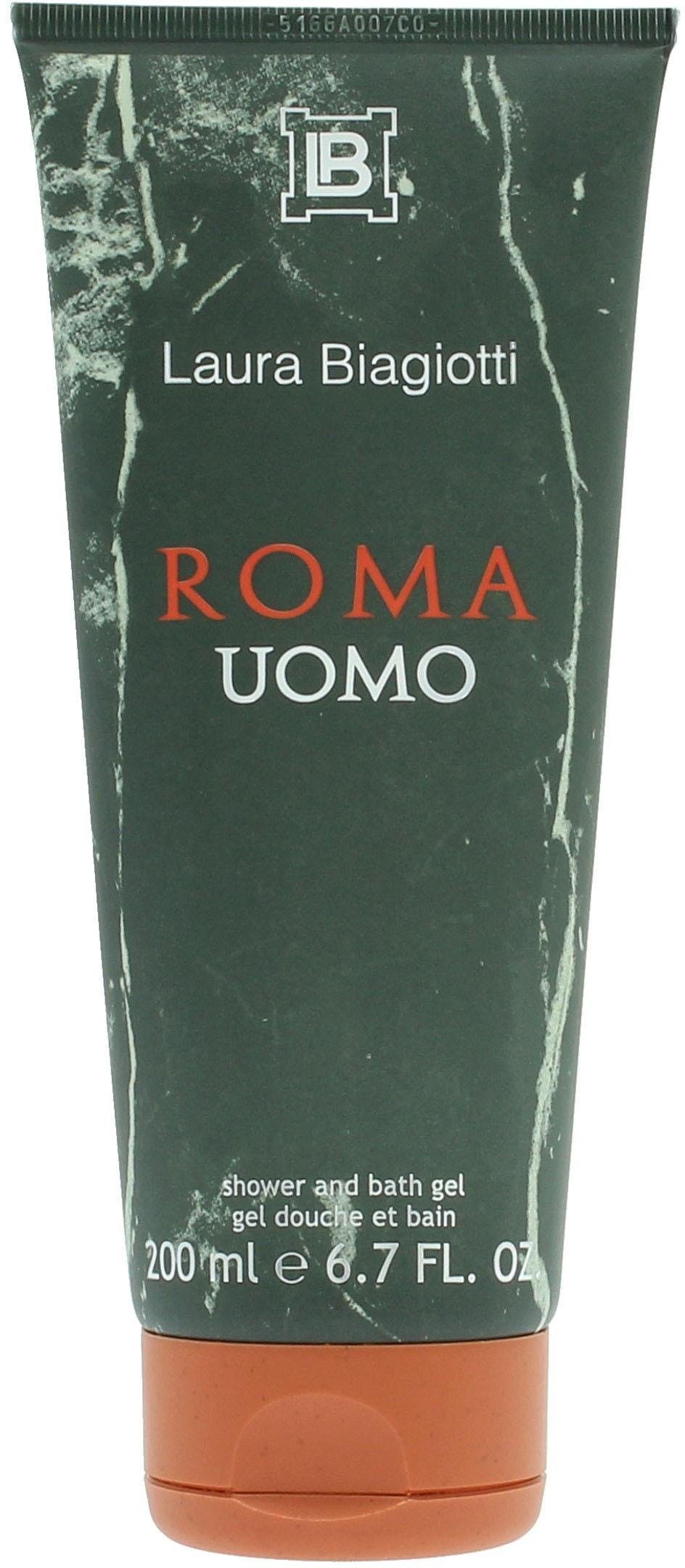 Laura Biagiotti Duschgel Roma Uoma, mit langanhaltender Formulierung