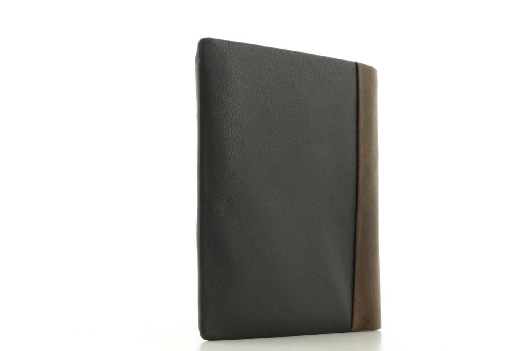Maître Geldbörse Herren Brieftasche Portemonnaie Leder (1 Stück, 1-tlg), grosszügige Fächer