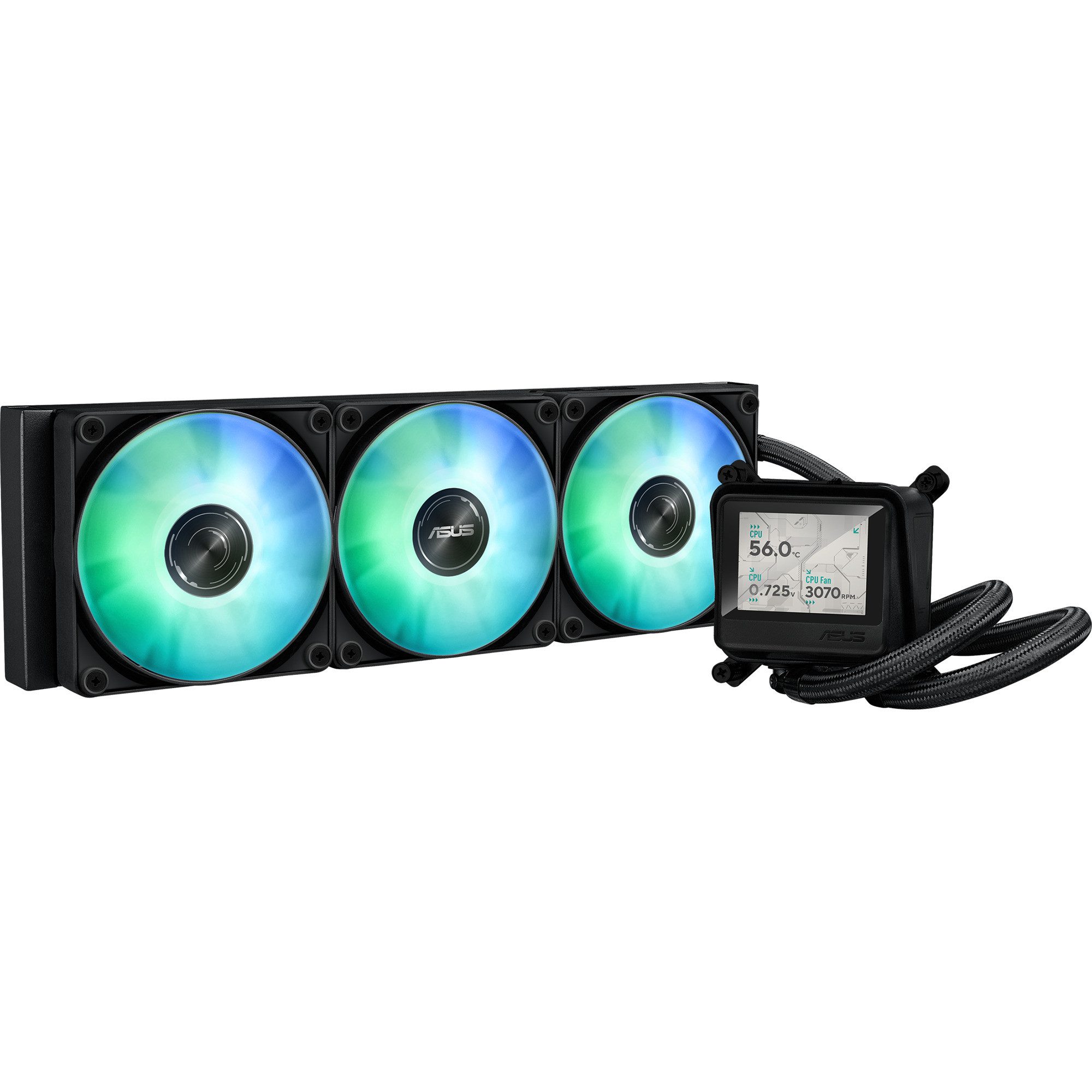 Asus CPU Kühler ASUS MAX Gaming LC 360 ARGB LCD, Wasserkühlung