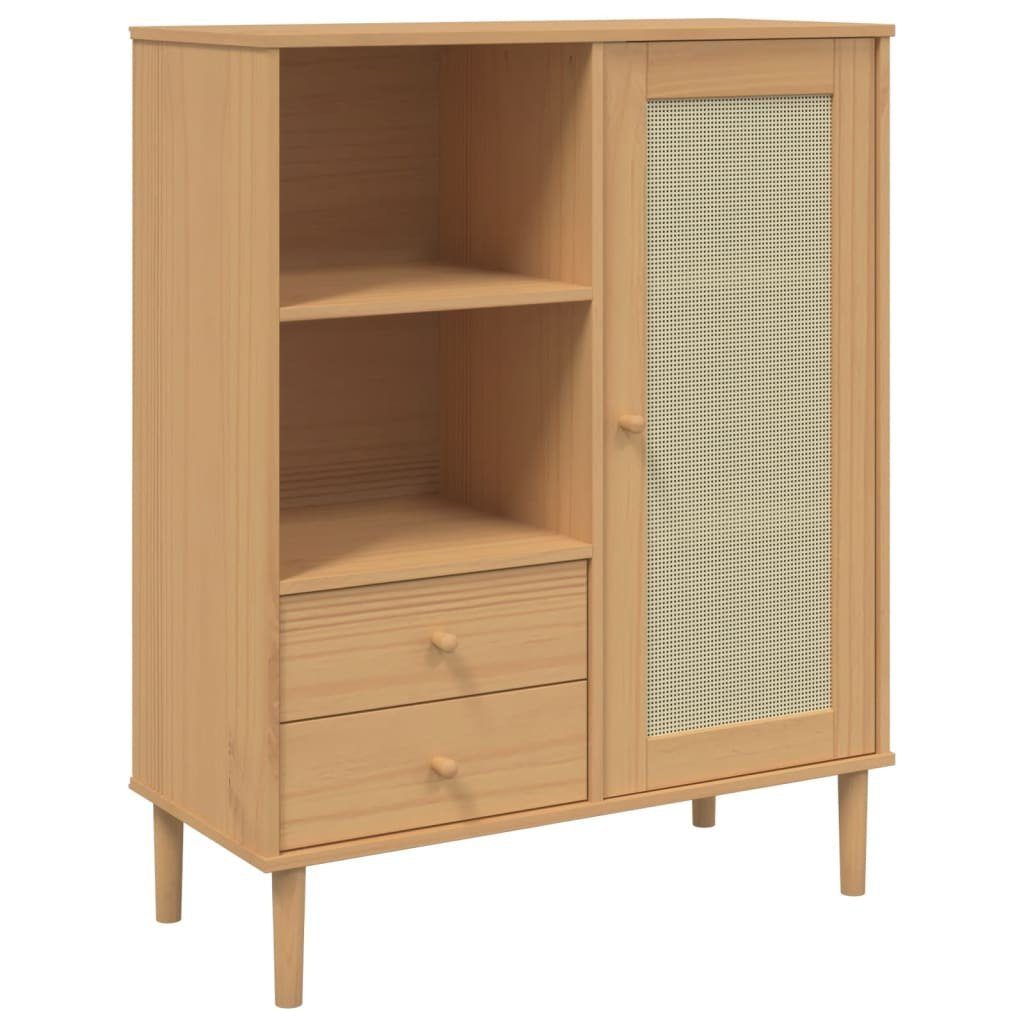 vidaXL Highboard Highboard SENJA Rattan-Optik Braun günstig online kaufen