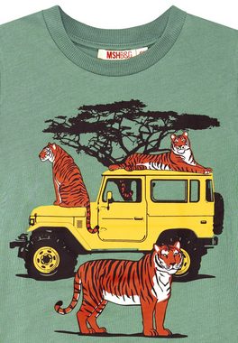 Denokids Trainingsanzug Safari Boy (2-tlg), mit Safari-Jeep-Print