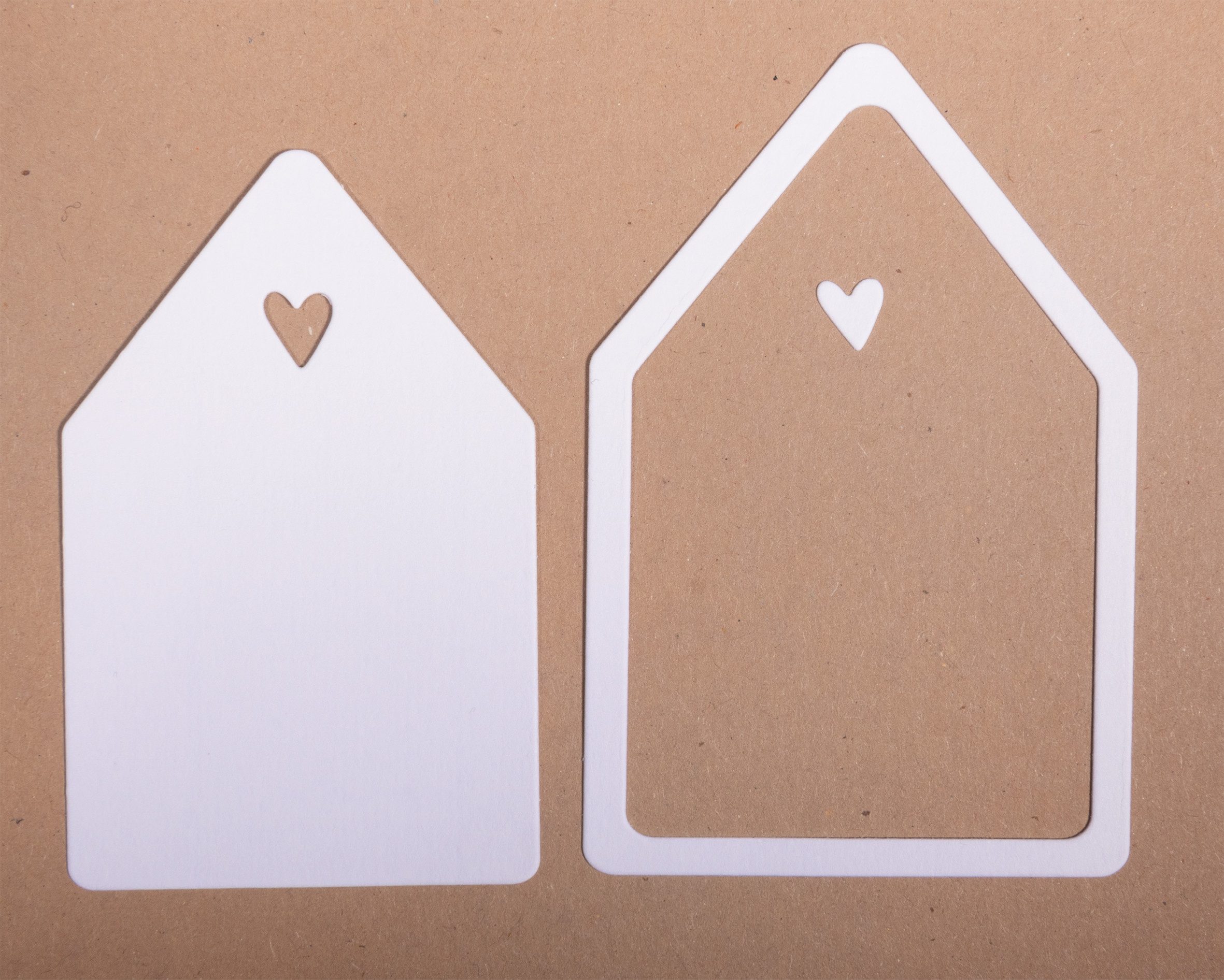 Rayher Motivschablone Häuser, 3-tlg., B 5,8 x L 8,6 cm