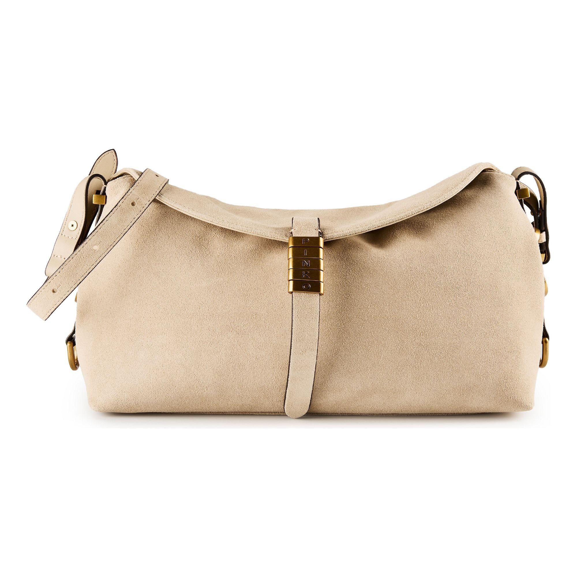 PINKO Schultertasche Saddle Horizontal, Leder