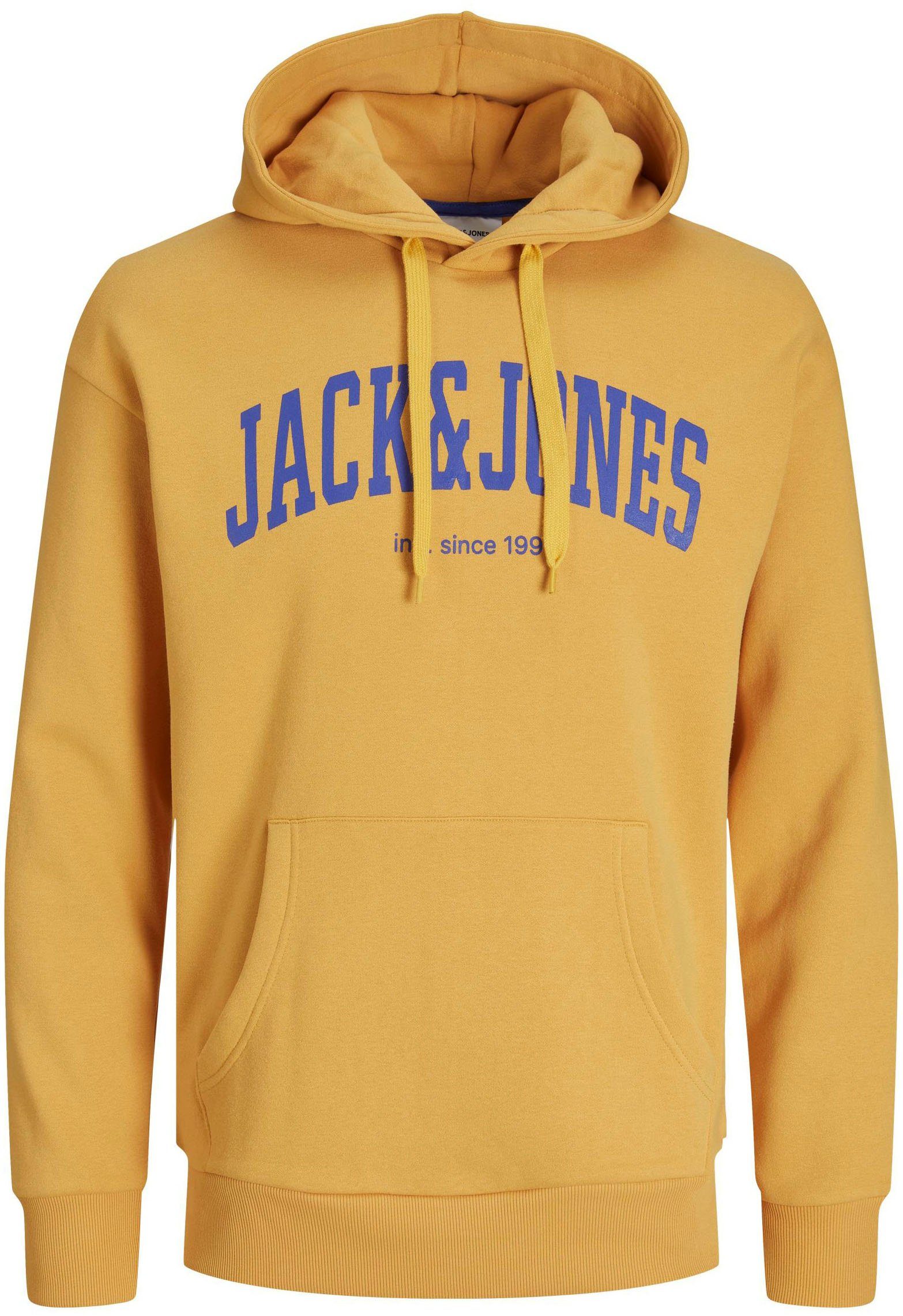 Jack HOOD NOOS Honey Jones JJEJOSH Kapuzensweatshirt Gold & SWEAT