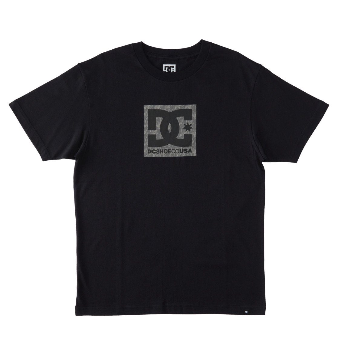 Black/Greystone Shoes Star T-Shirt DC Square DC Fill
