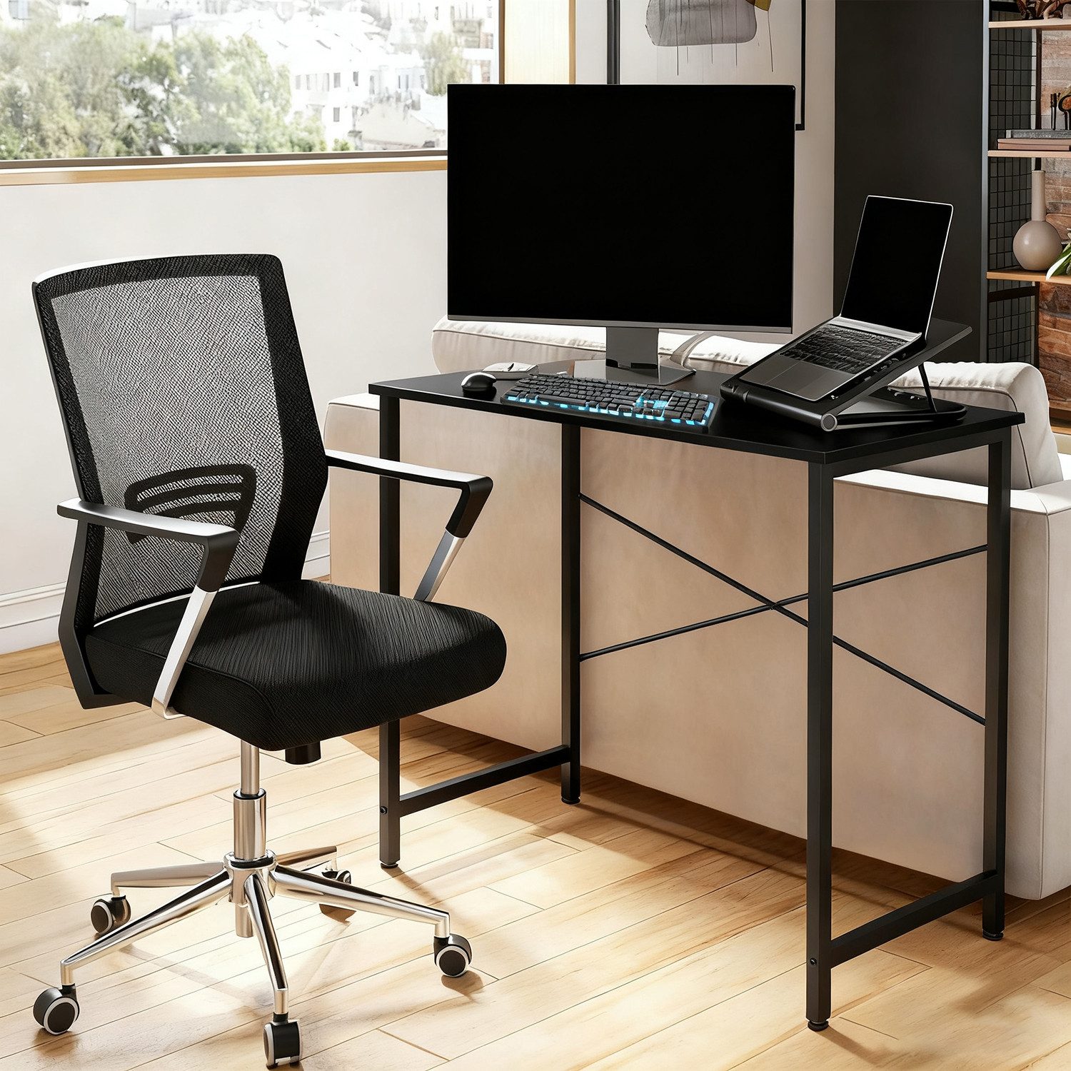 DUMOS Schreibtisch Kleiner Computertisch,stabil, platzsparend, Homeoffice T günstig online kaufen