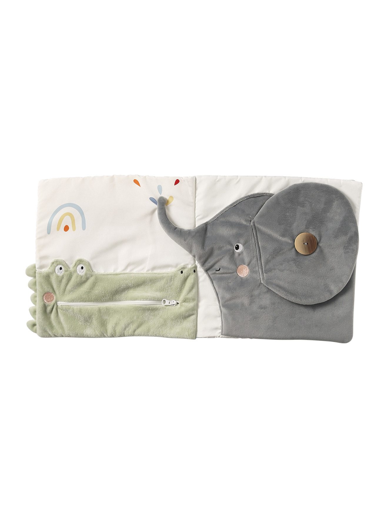 vertbaudet Stoffbuch Baby Motorik-Stoffbuch