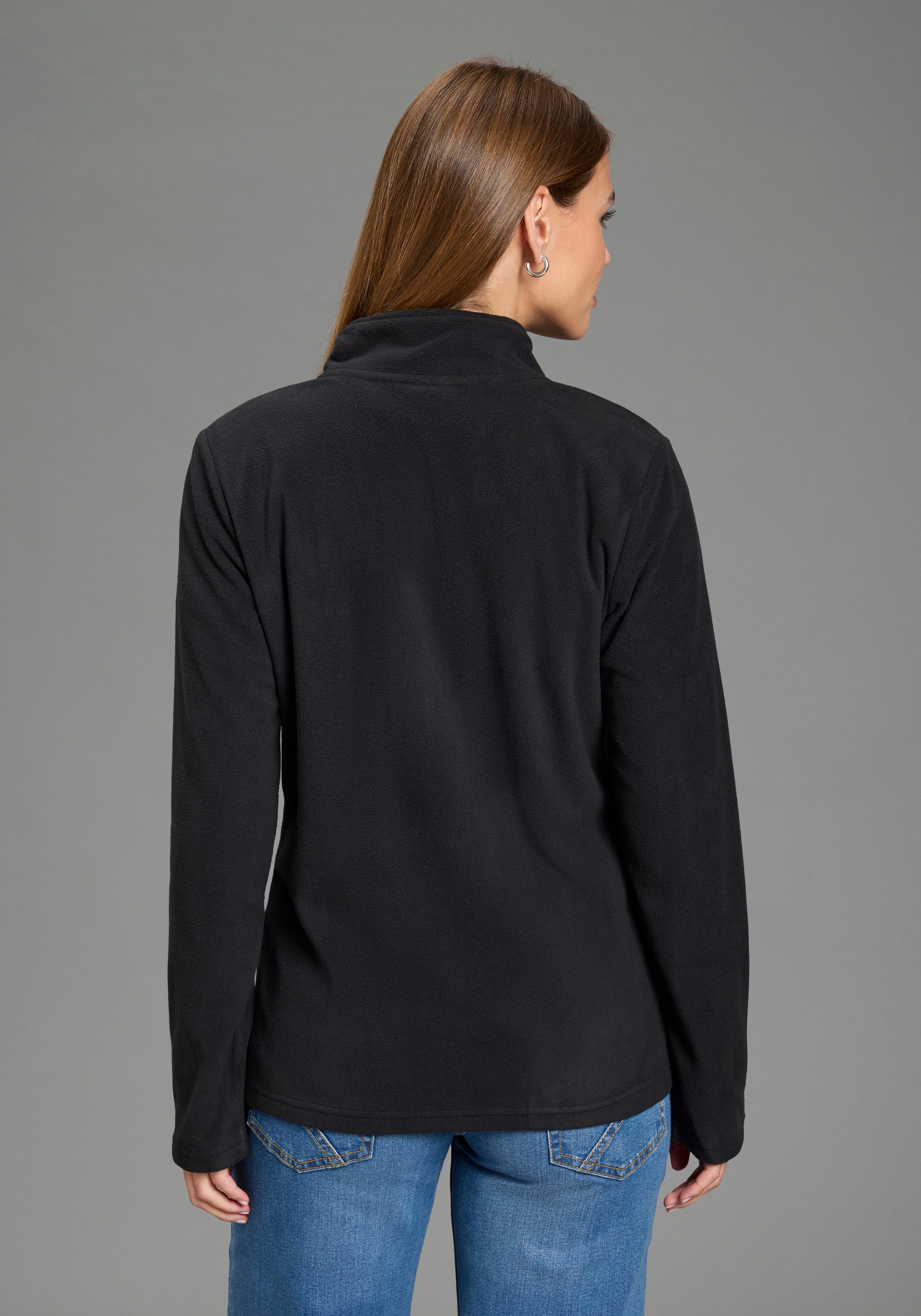 Eastwind Fleecejacke für kalte Tage, aus 100% Polyester, sportlicher Stil – Bild 5 von 5