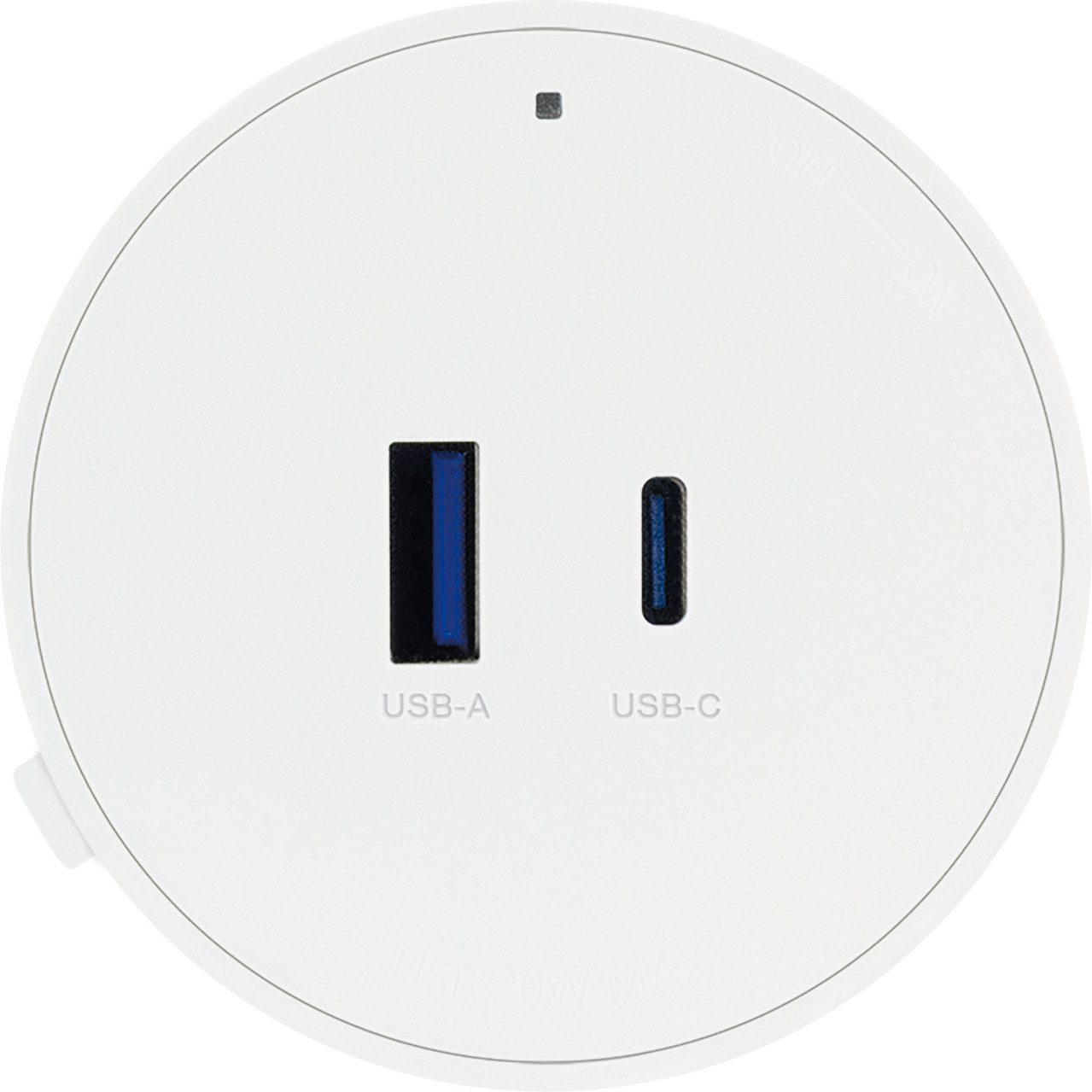 Schwaiger Steckdose Schwaiger Steckdosenadapter für modulare, USB-Anschluss