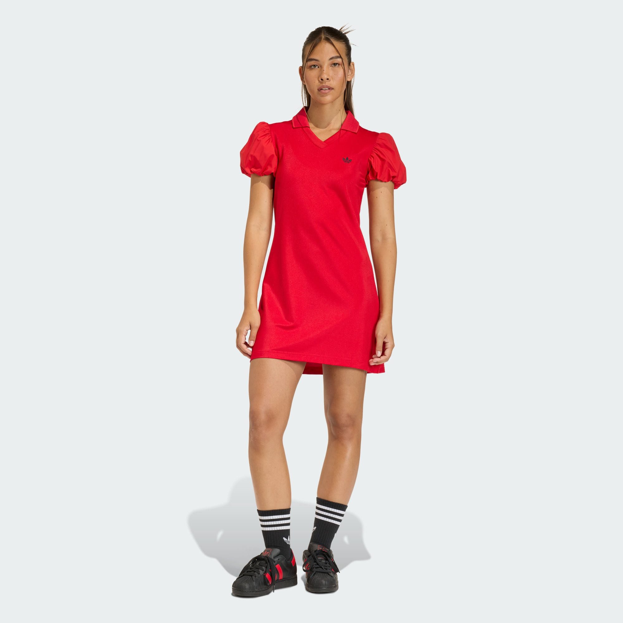 adidas Originals Ballonkleid KLEID MIT BALLONÄRMELN (1-tlg)
