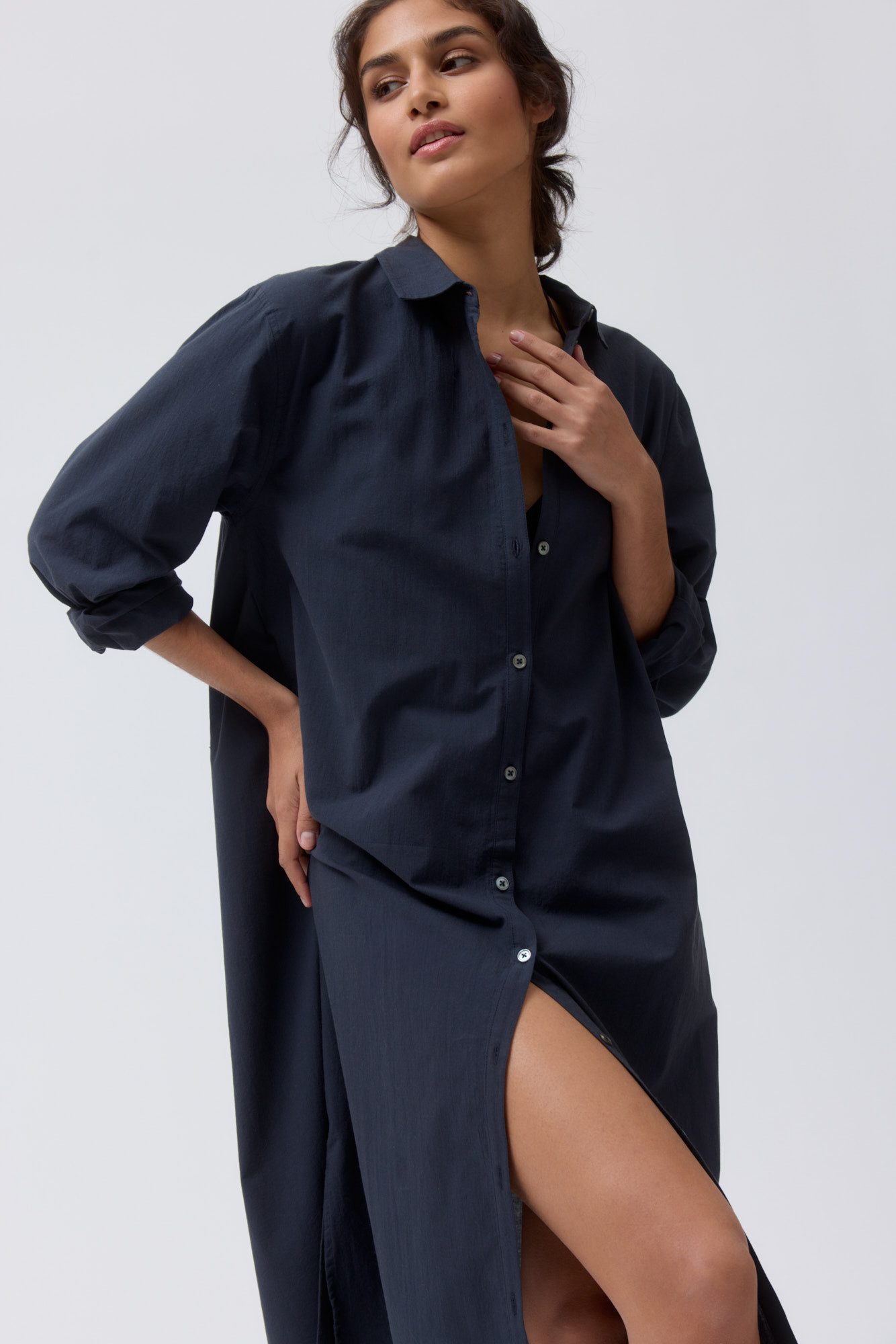 People Wear Organic Blusenkleid aus Bio-Baumwolle günstig online kaufen