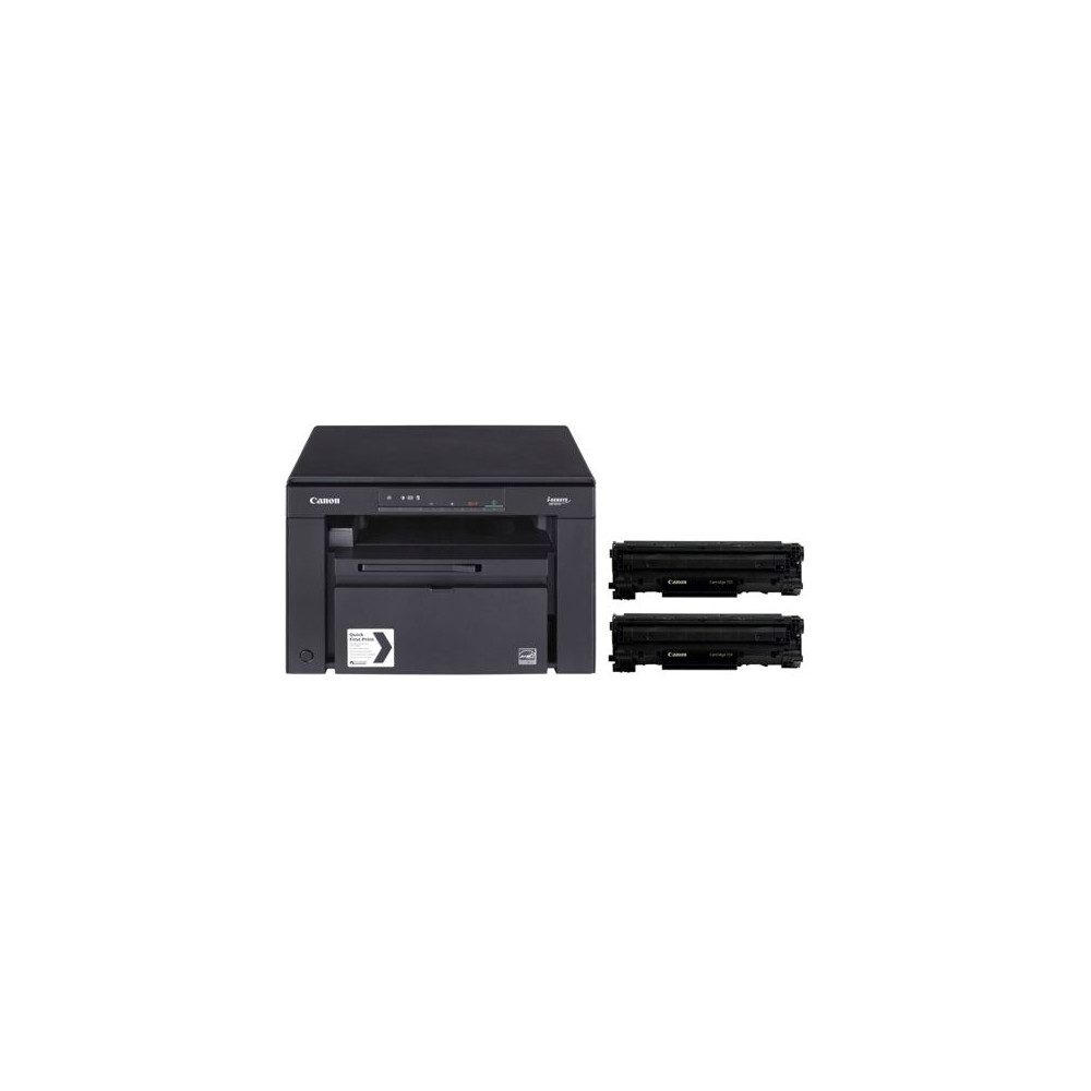 Canon Canon i-SENSYS MF 3010 Bundle EU 2x Cartridge 725 Laser-MFP Multifunktionsdrucker, (Duplexdruck für effizientes Arbeiten)