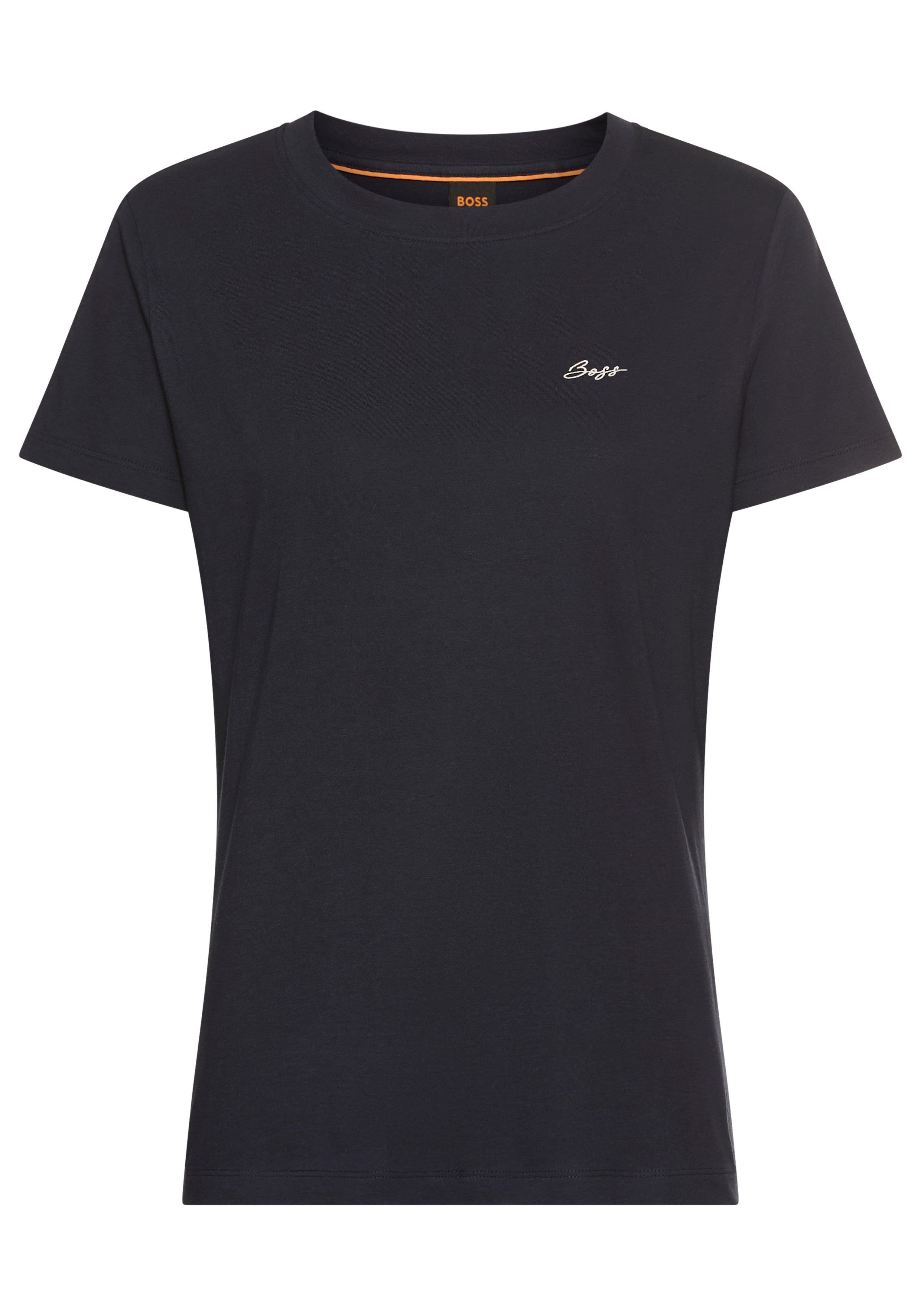 BOSS ORANGE T-Shirt Esogo HW Premium Damenmode mit gesticktem Logo günstig online kaufen