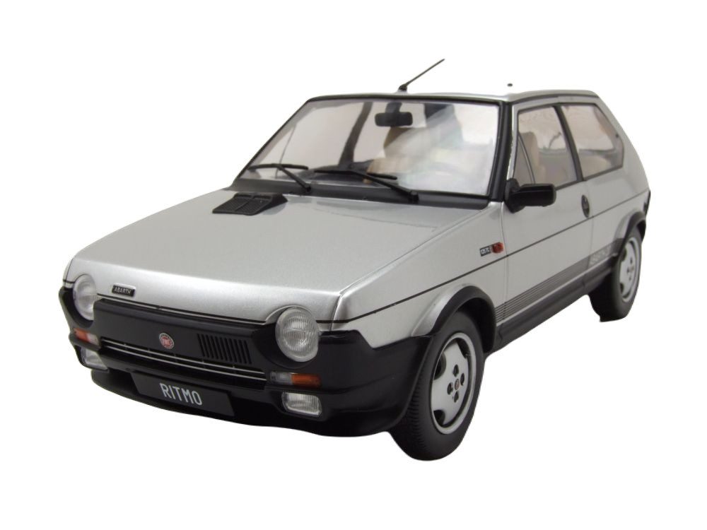 MCG Modellauto Fiat Ritmo TC 125 Abarth 1980 silber, Maßstab 1:18
