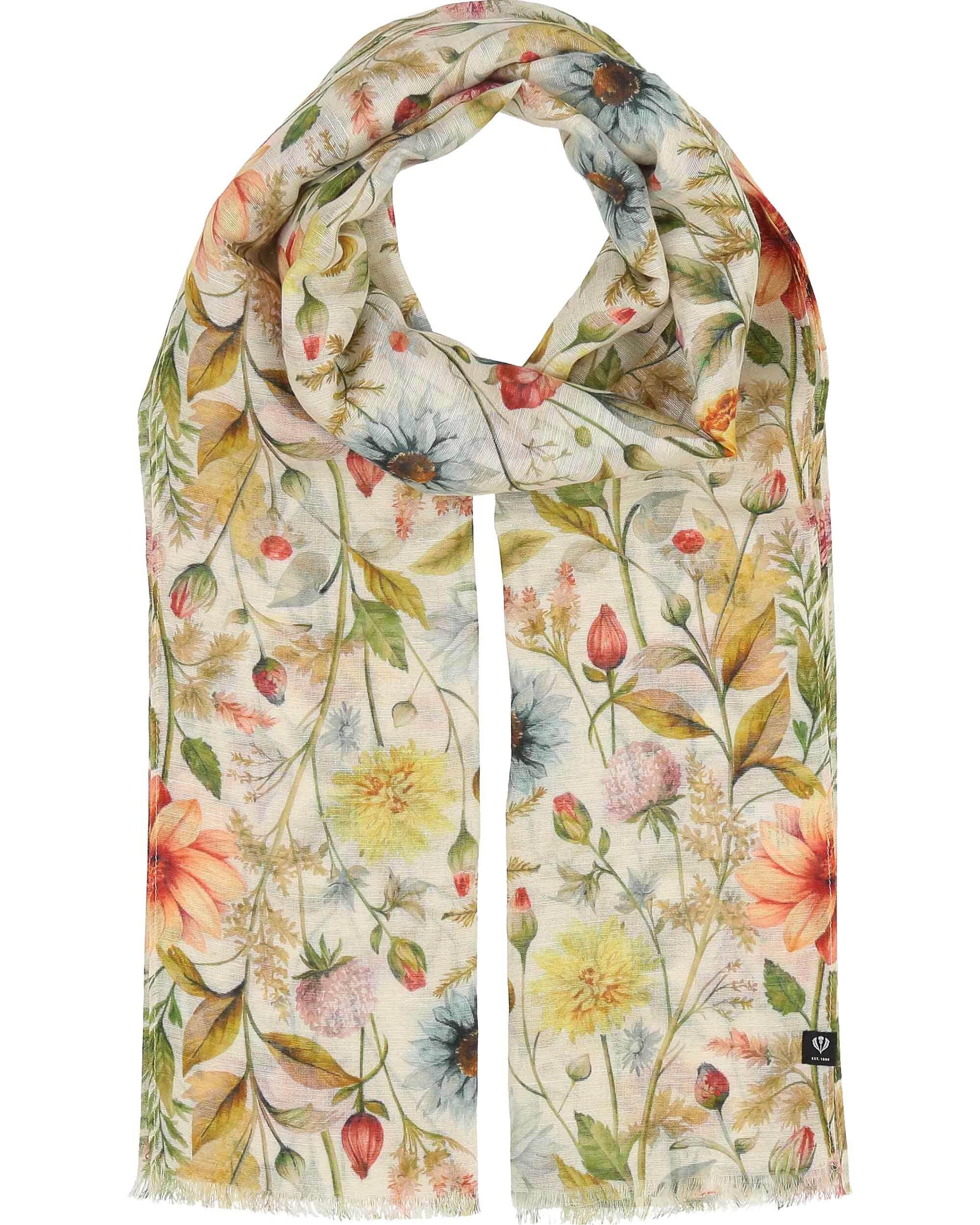 Fraas Modeschal Schal mit Blumen-Print im Vintage-Design, (keine)