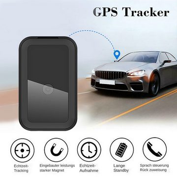 yozhiqu Tracker GPS für Senioren, Haustiere & Autos-Magnetisch,Diebstahlsicher GPS-Tracker (Echtzeit-Ortung, Sprachsteuerung, Anti-Verlust, Mini-Design)