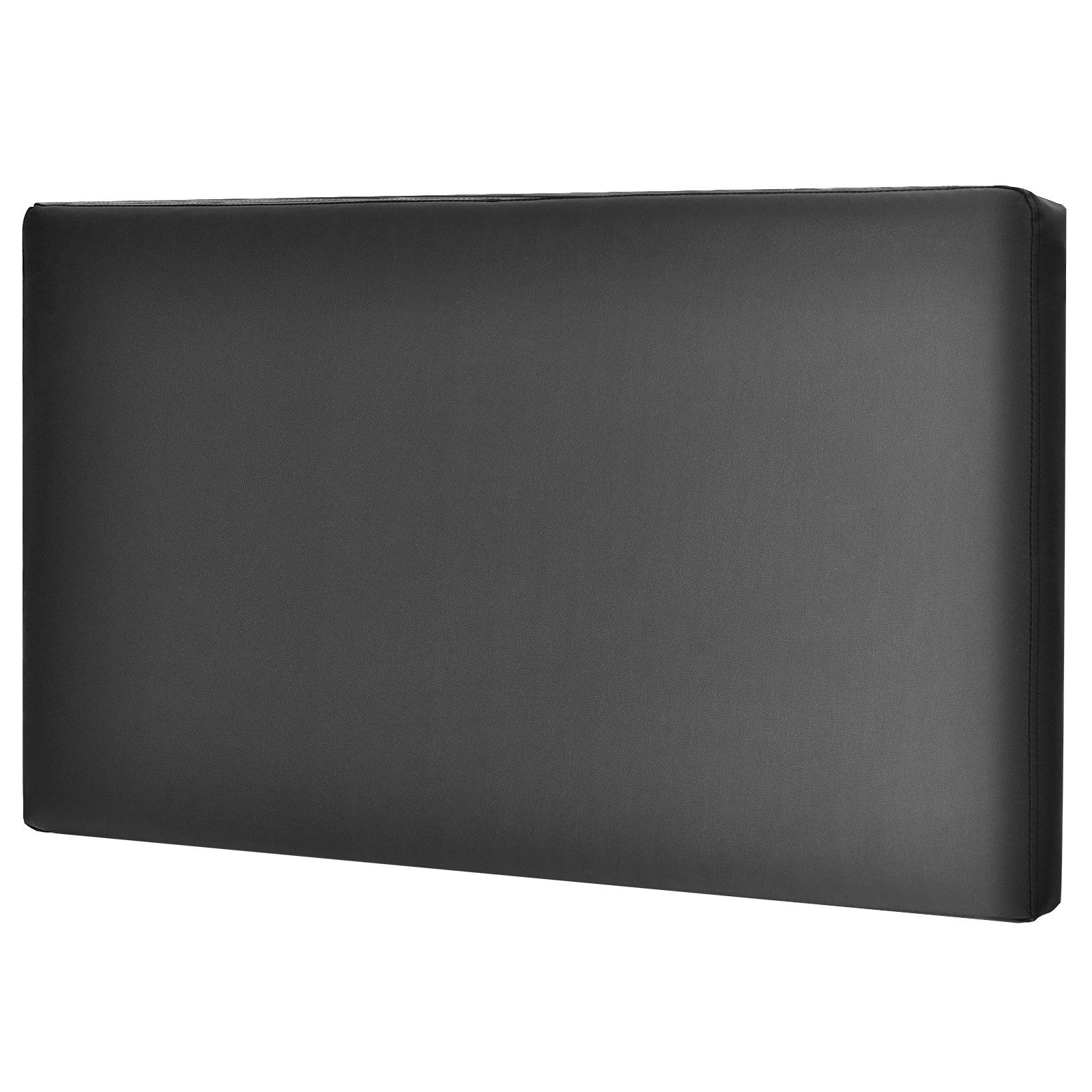 COSTWAY Kopfteil, Wandkissen mit weichem Schwamm & Kunstleder, 90x53cm