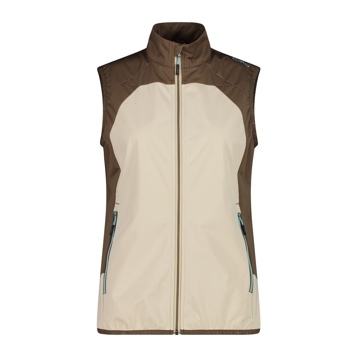 CMP Funktionsweste Damen Softshell-Weste Sand/braun